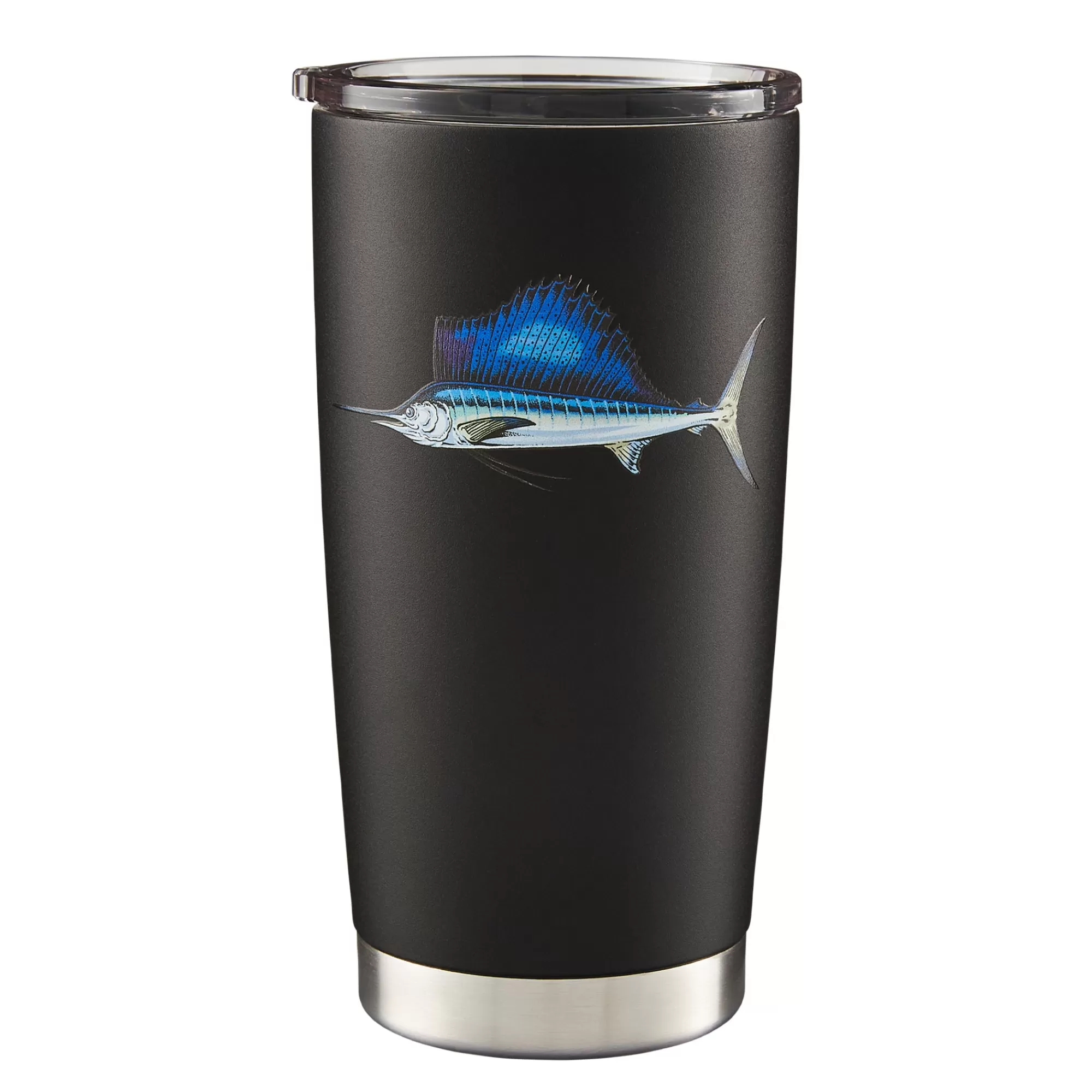 Pelagic Drinkware>20 Oz Sailfish Black