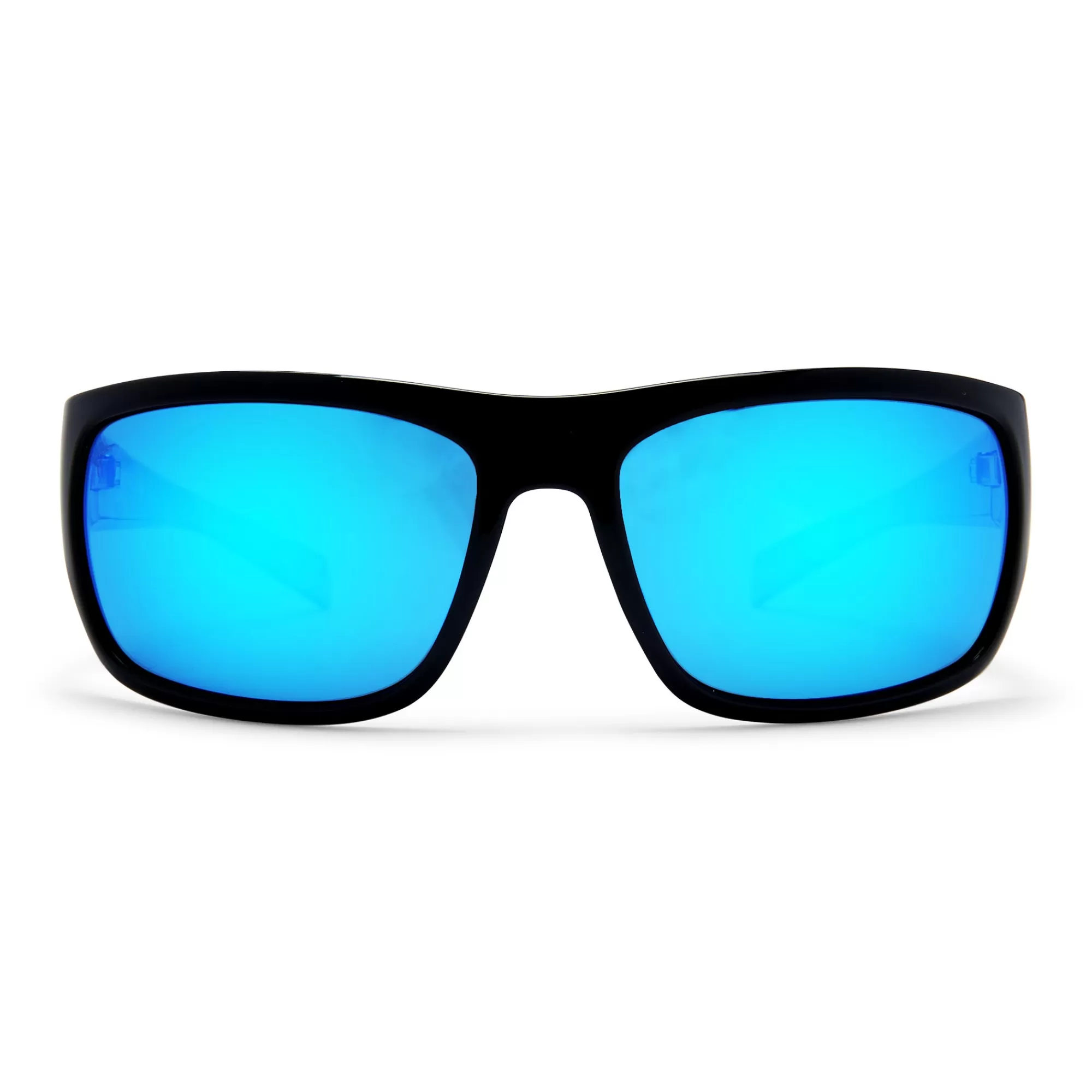 Pelagic Best Selling Sunglasses>Americamo Lighthouse - Polarized Mineral Glass Black Americamo - Blue Mirror