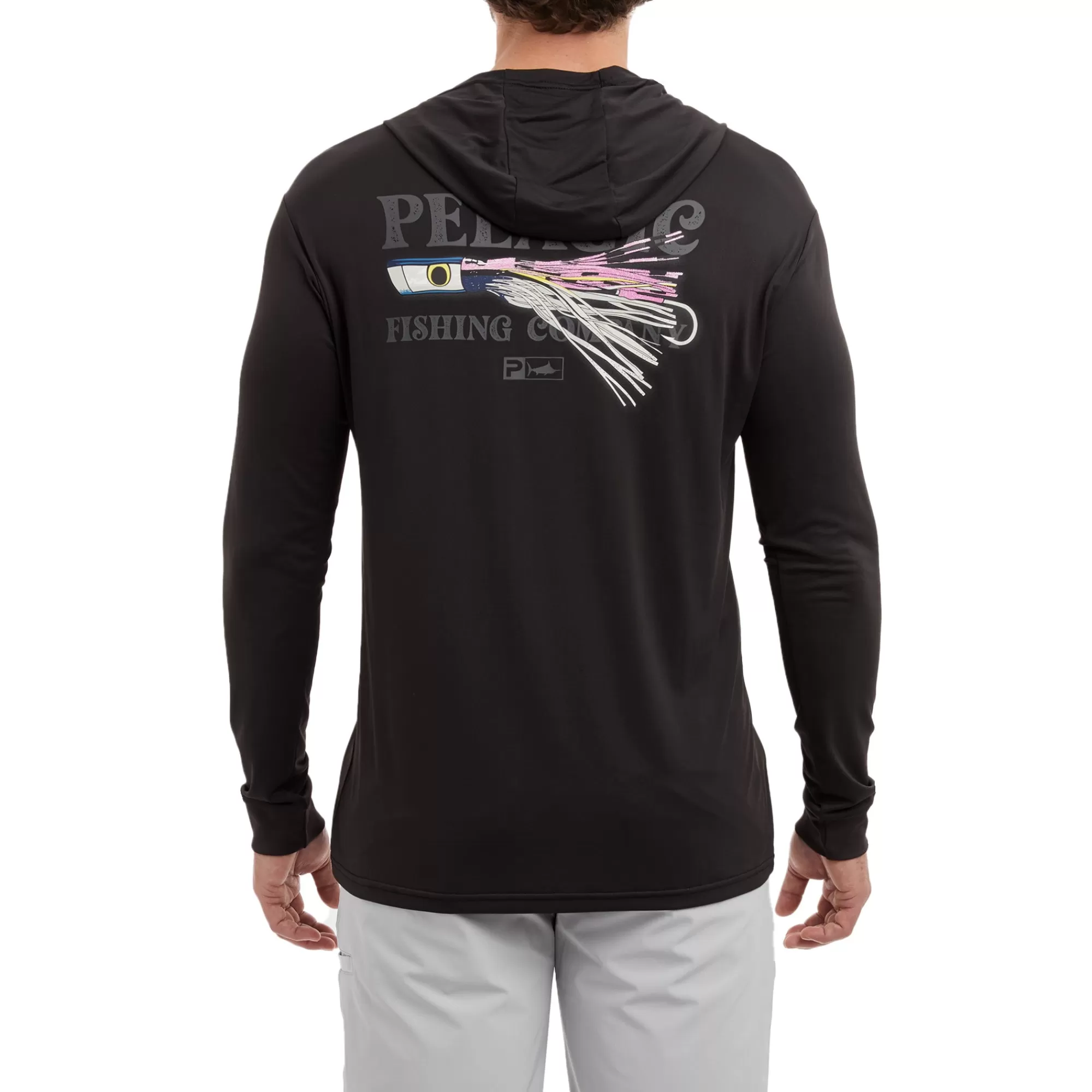 Pelagic Fishing Shirts>Aquatek Lured Black