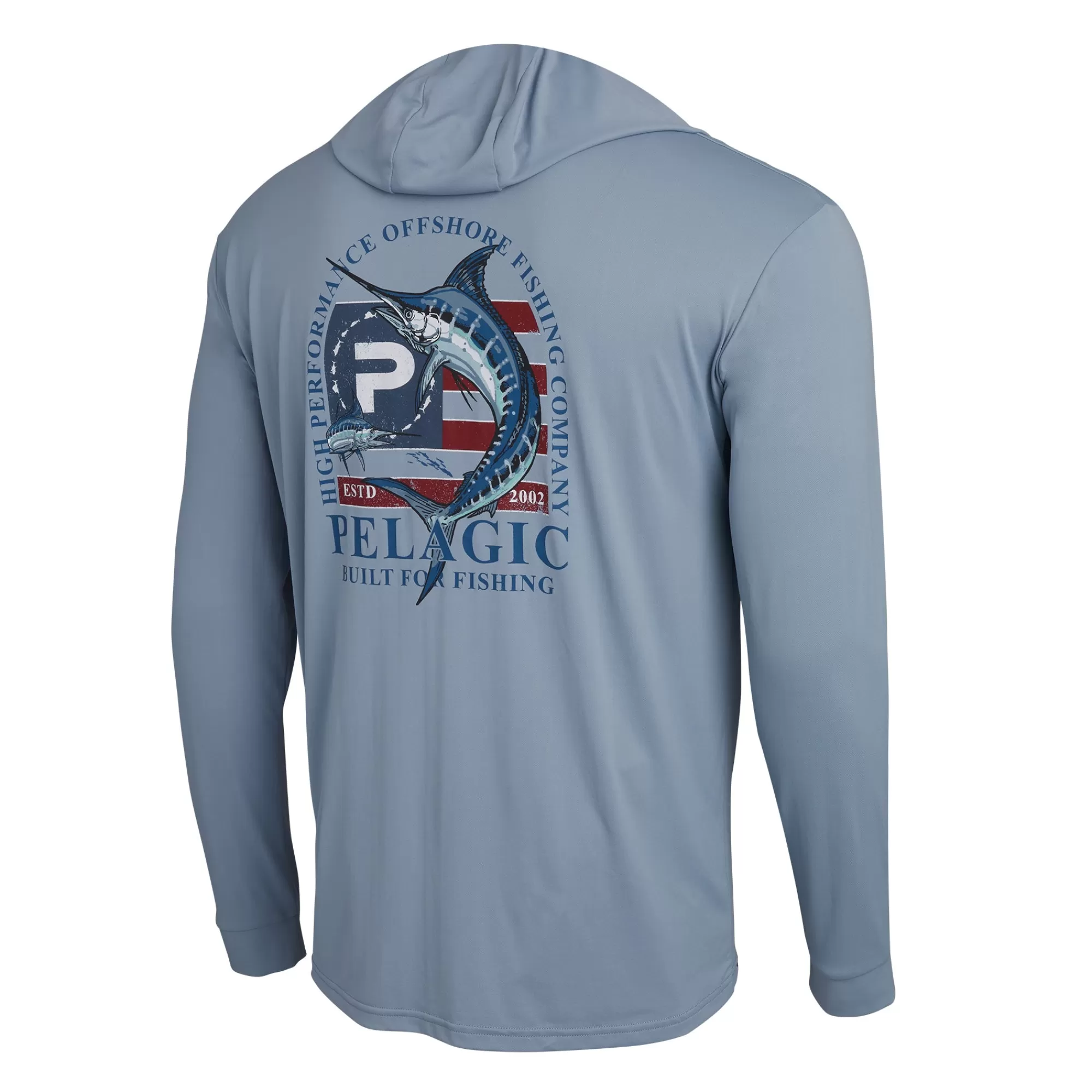 Pelagic Men's Best Sellers>Aquatek Patriot Marlin Slate