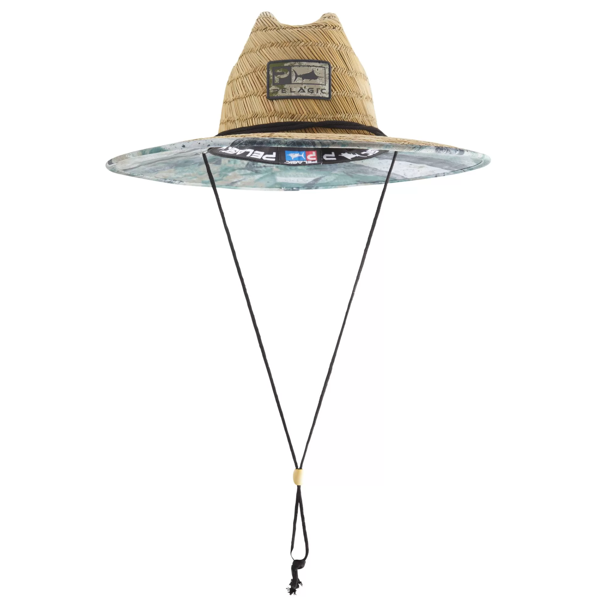 Pelagic Fishing Hats>Baja Gyotaku Green