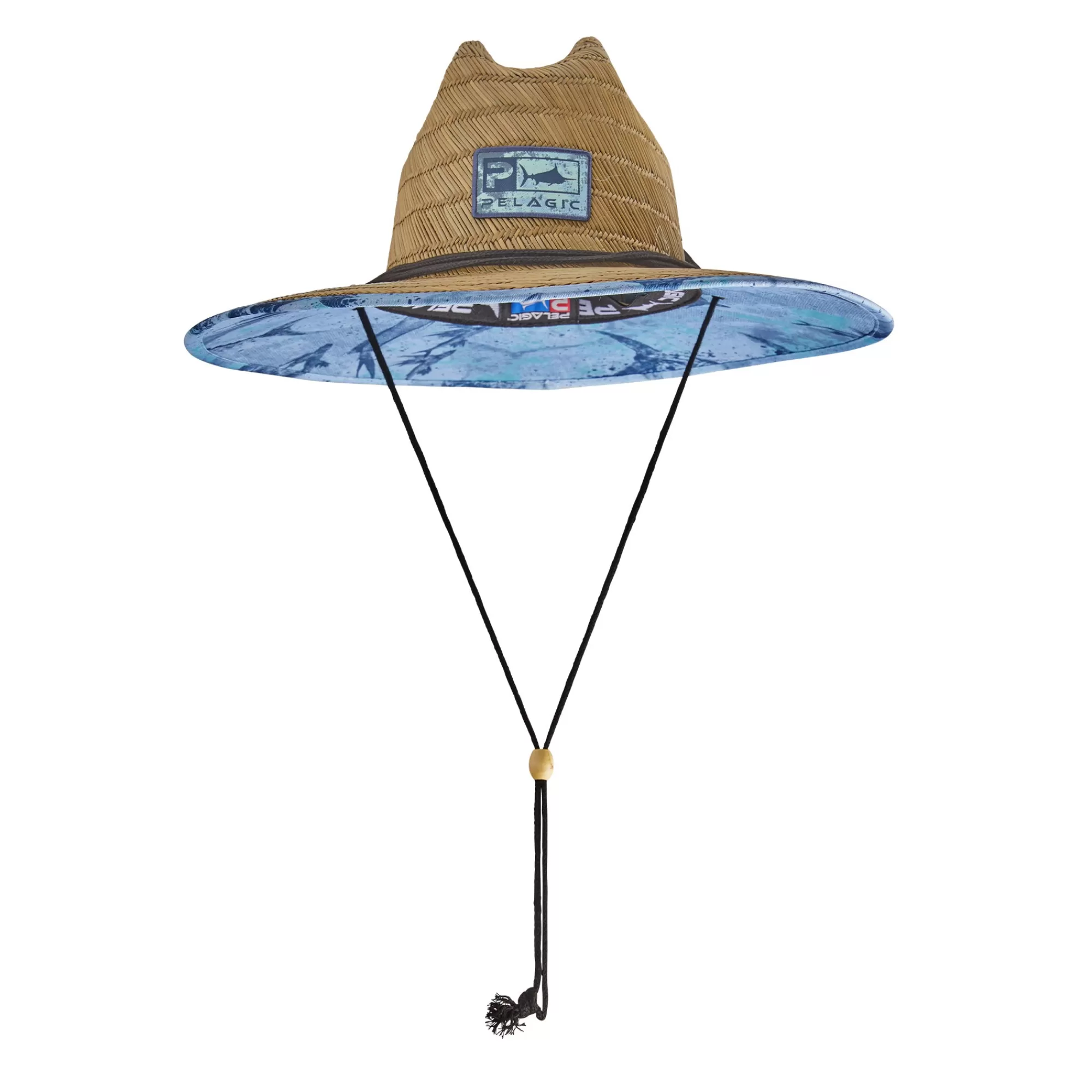 Pelagic Fishing Hats>Baja Gyotaku Blue