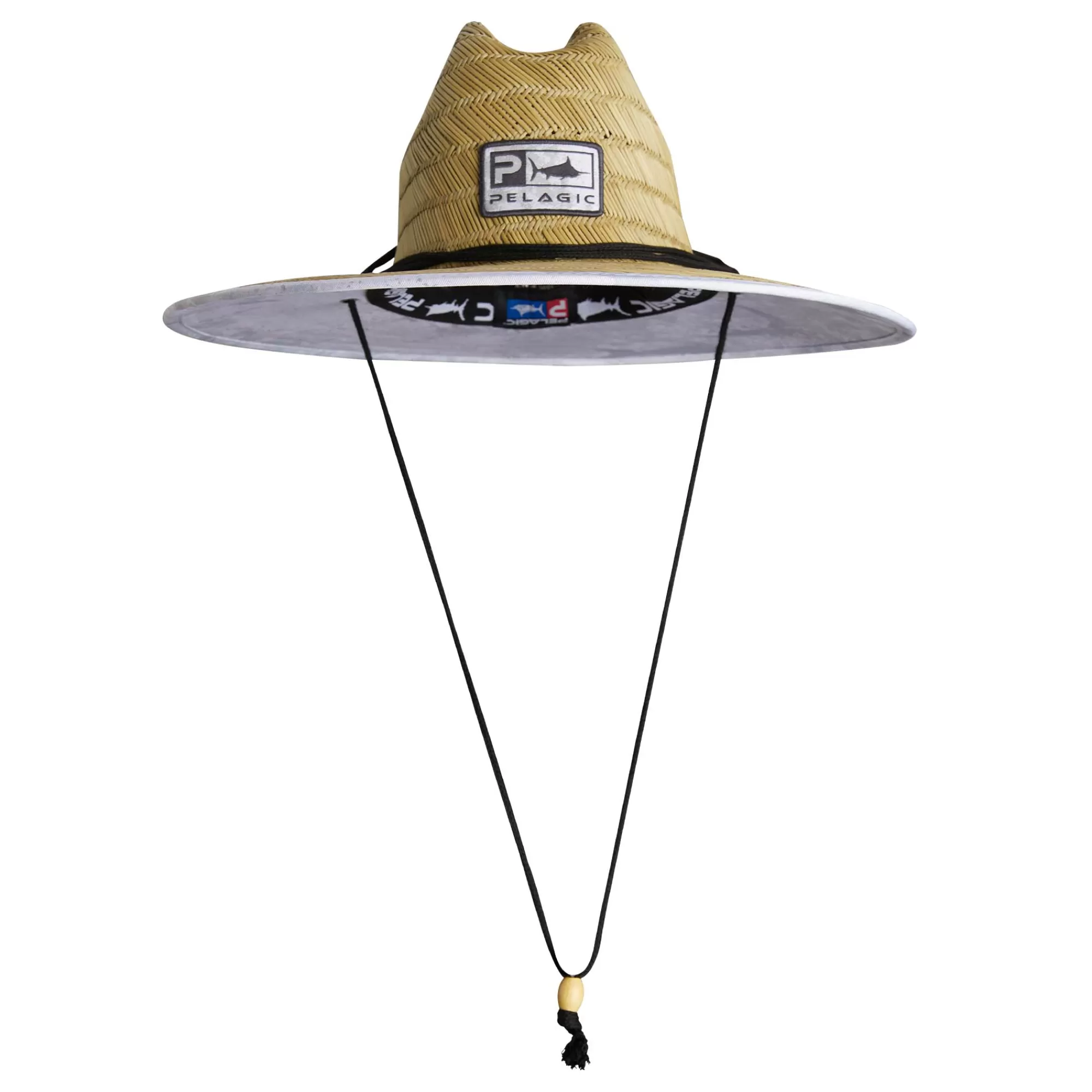 Pelagic Fishing Hats>Baja Straw Sunhat Light Grey