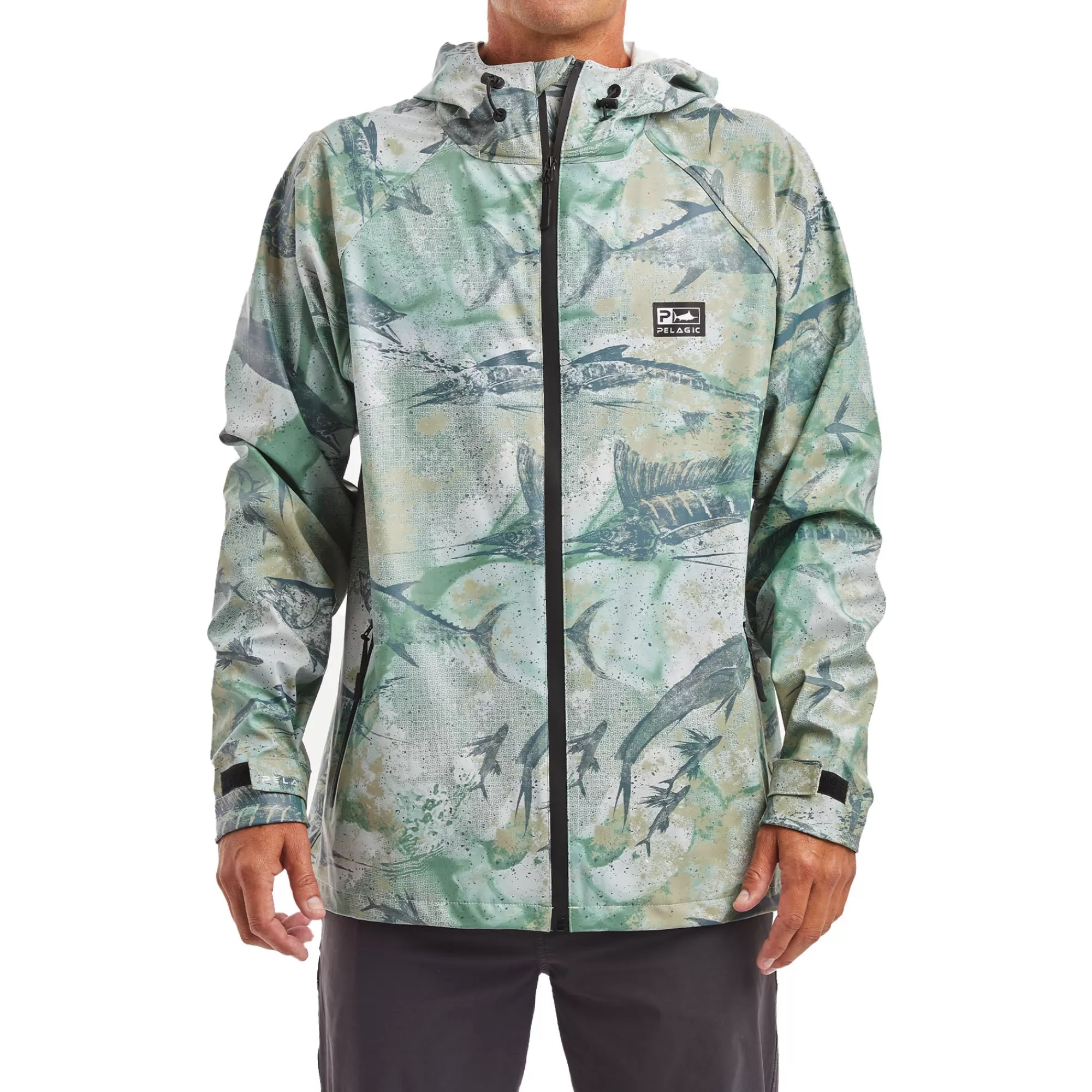 Pelagic Rain Gear>Chubasco Green