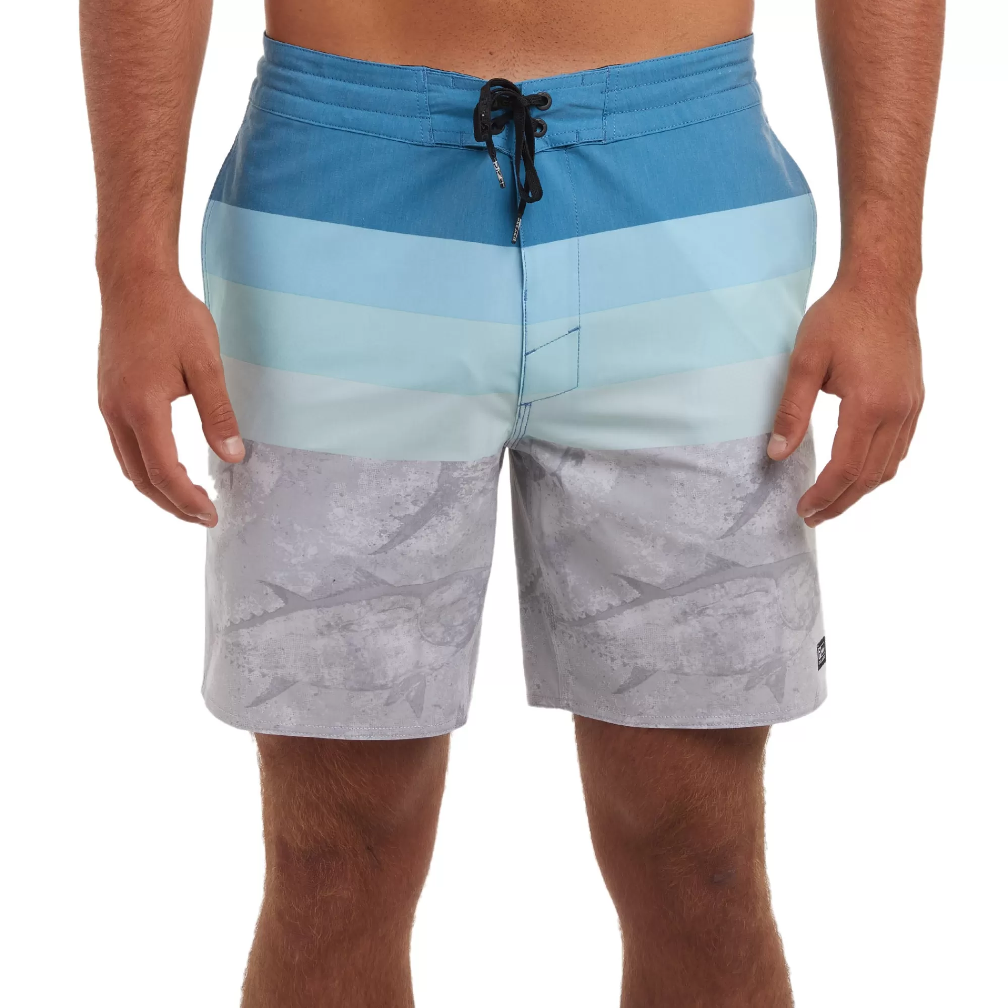 Pelagic Fishing Shorts>Cortez Light Grey