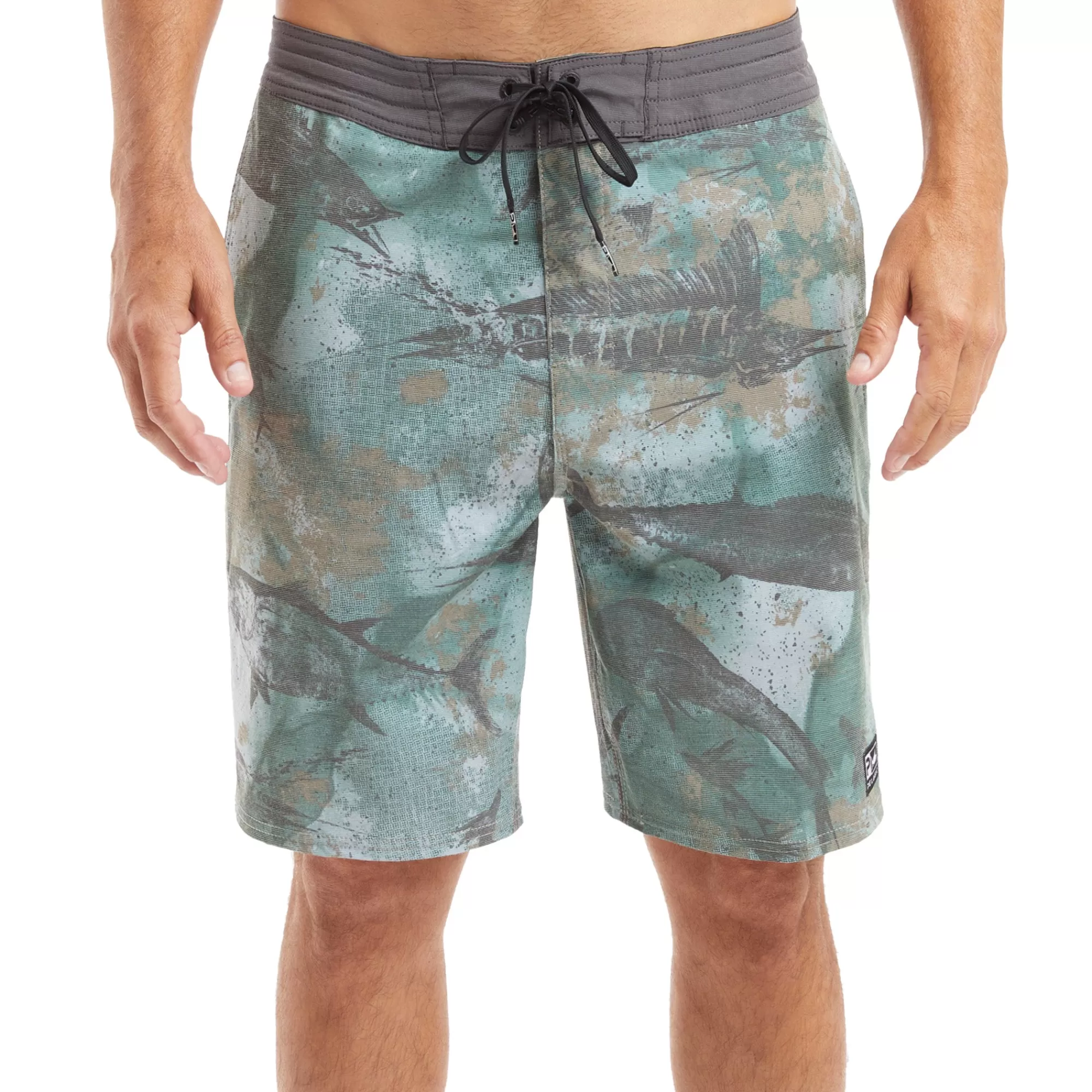 Pelagic Fishing Shorts>Deep Drop Green