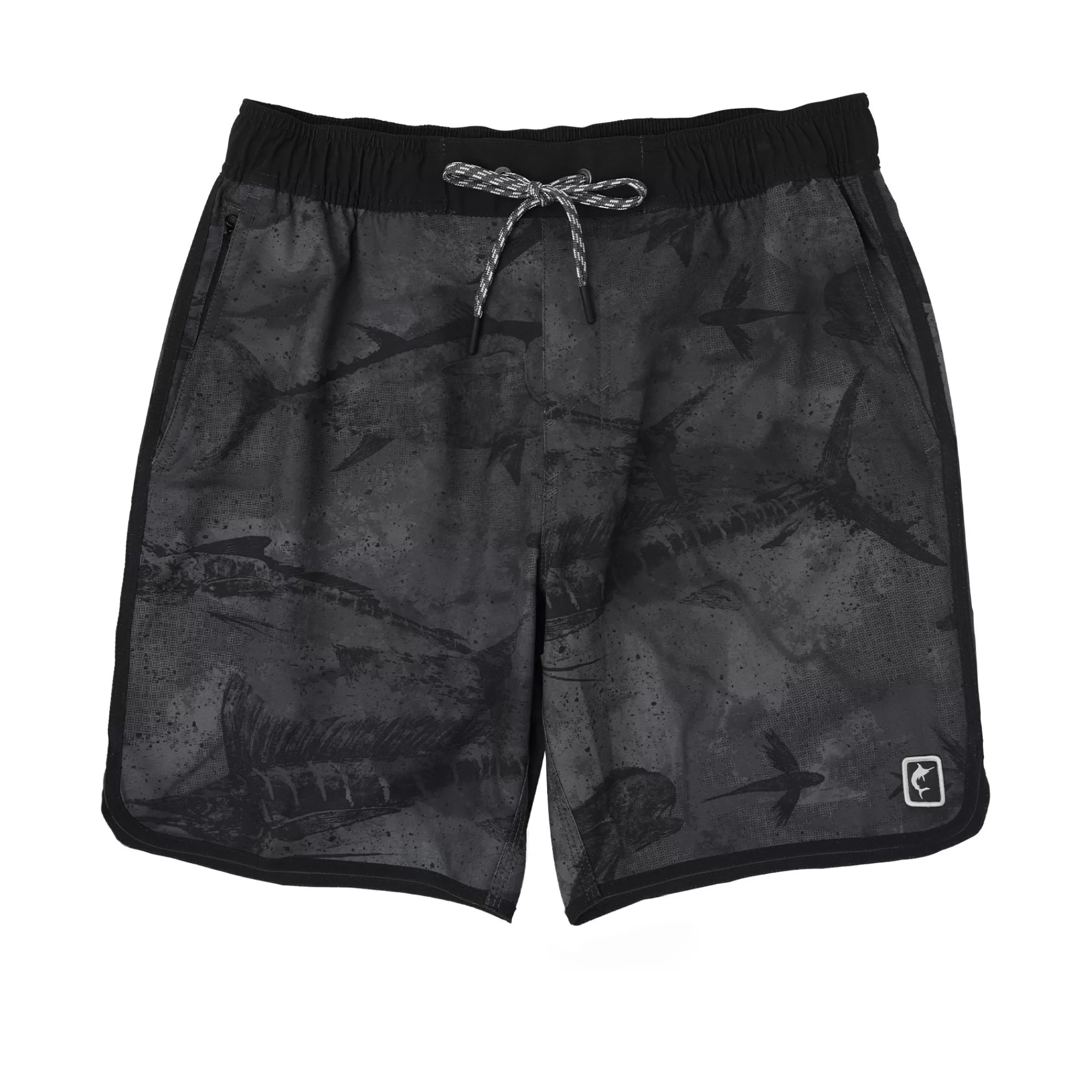 Pelagic Fishing Shorts>Downswell Black / Charcoal