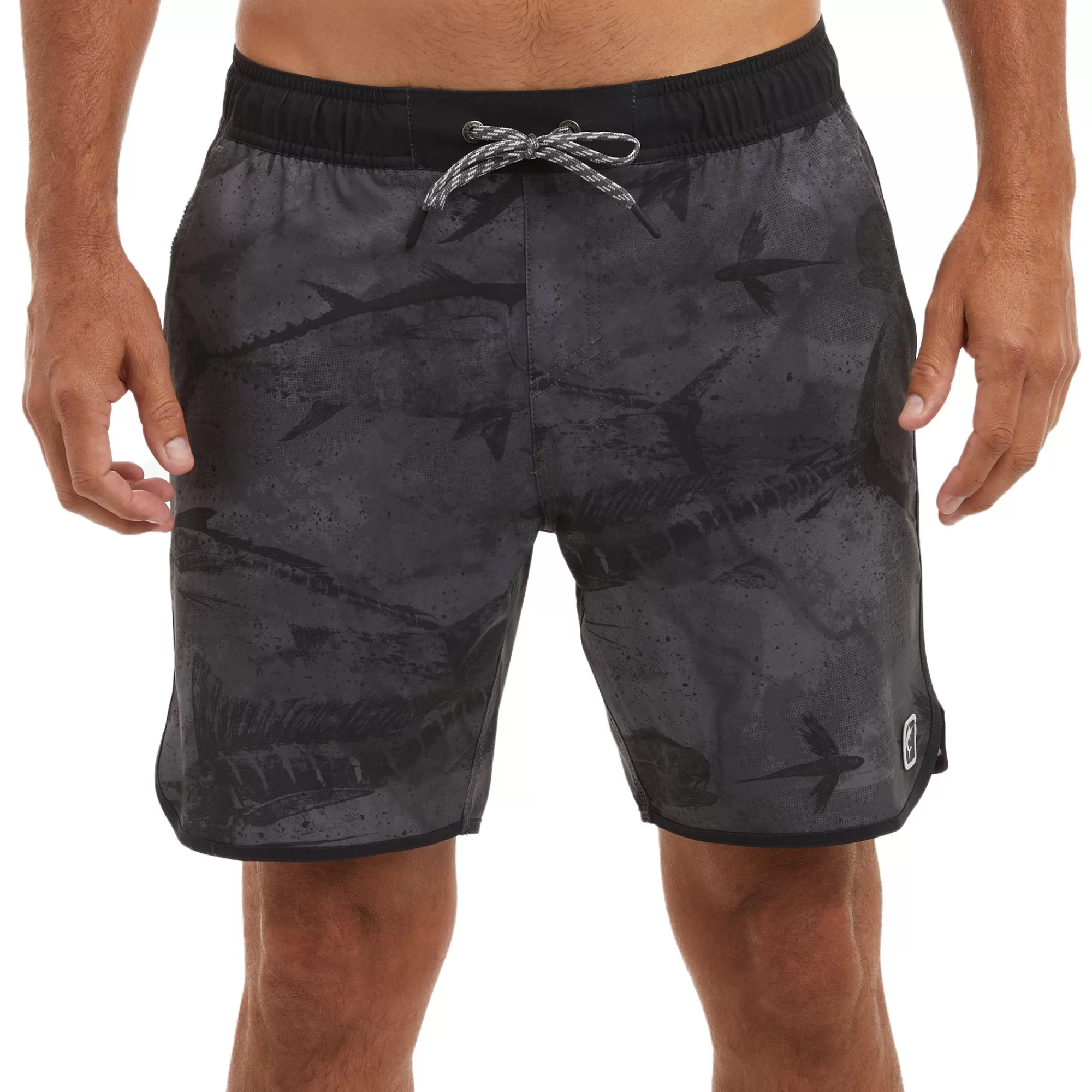 Pelagic Fishing Shorts>Downswell Black / Charcoal