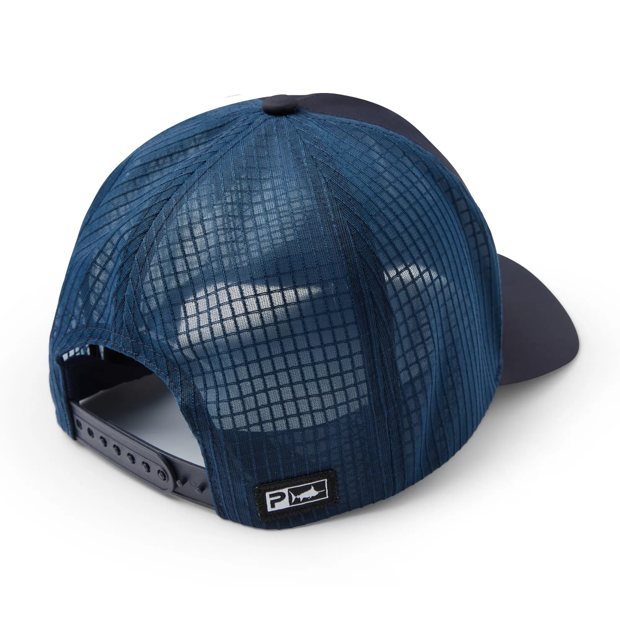 Pelagic Fishing Hats>Echo Gyotaku Navy