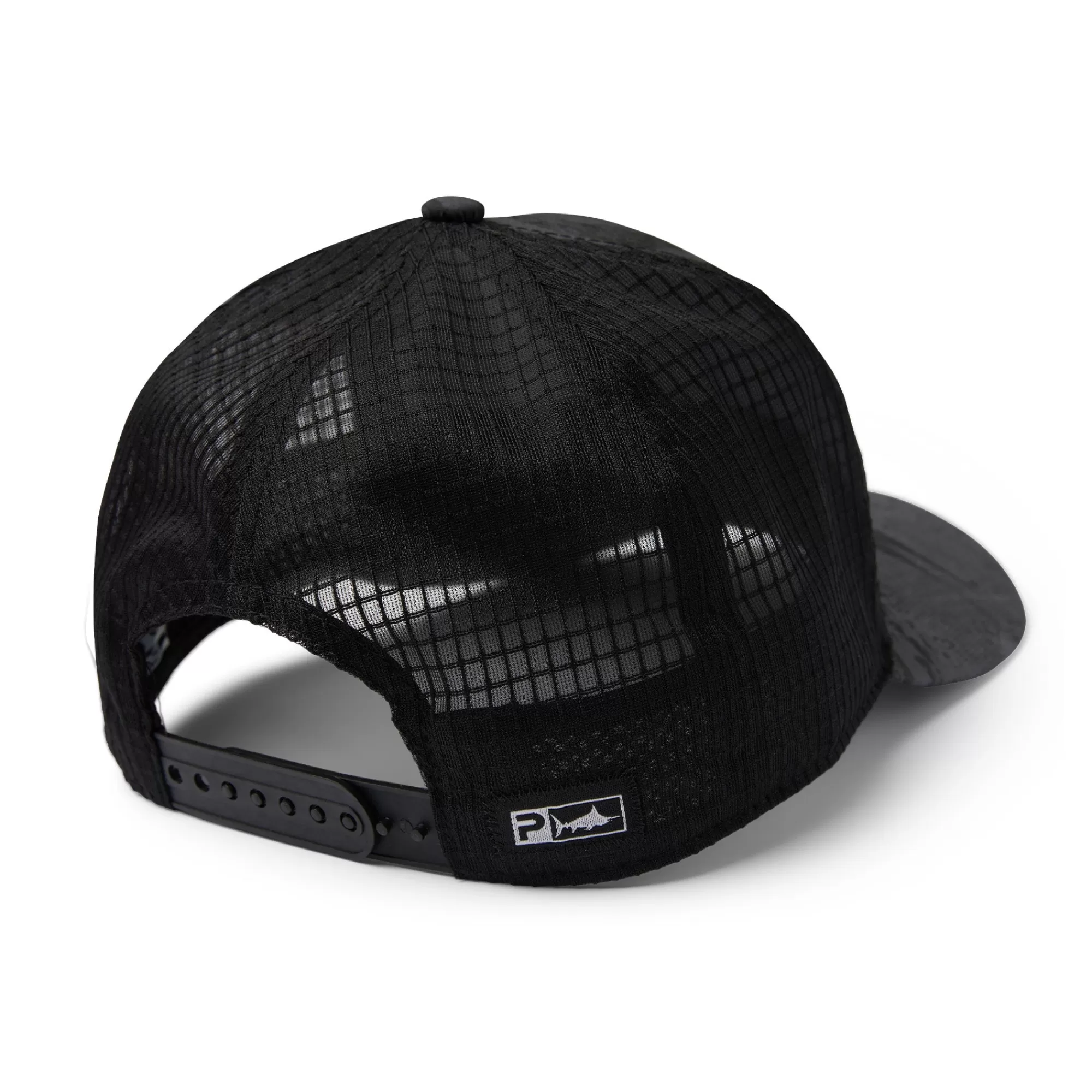 Pelagic Fishing Hats>Echo Open Seas Black / Charcoal