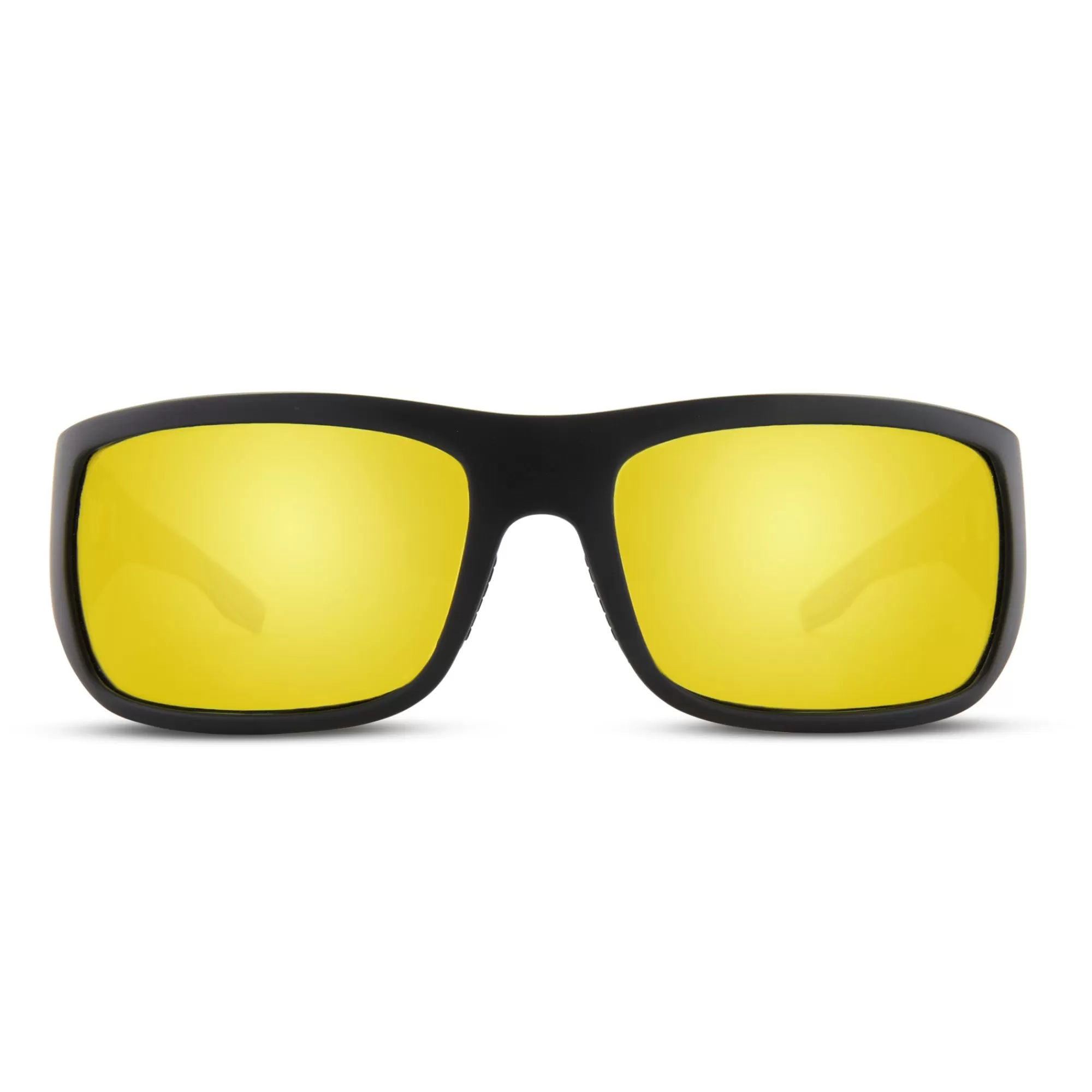 Pelagic Best Selling Sunglasses>Fish Hook - Polarized Mineral Glass Matte Black - Gold