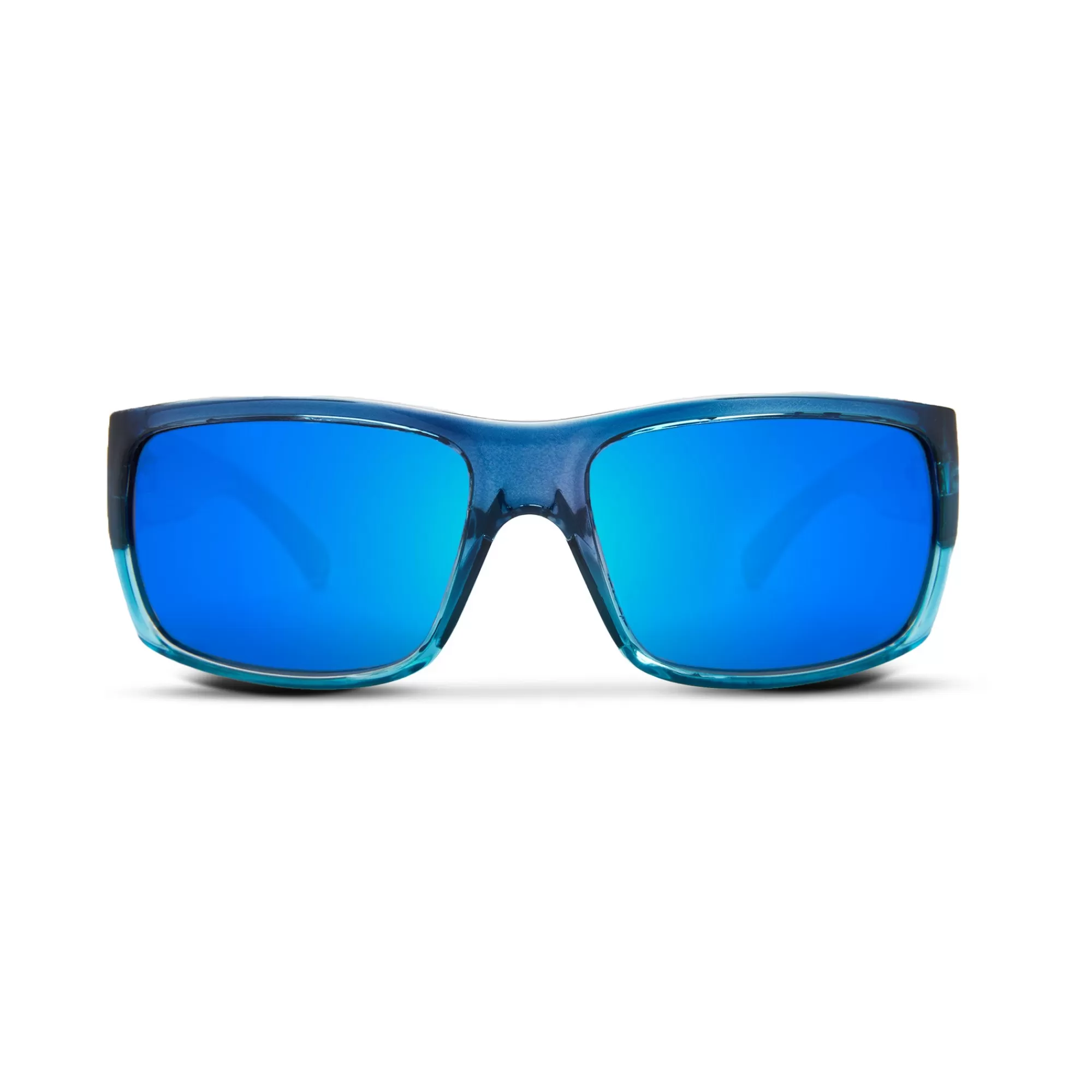 Pelagic Best Selling Sunglasses>Fish Whistle - Polarized Mineral Glass Blue Fade - Blue