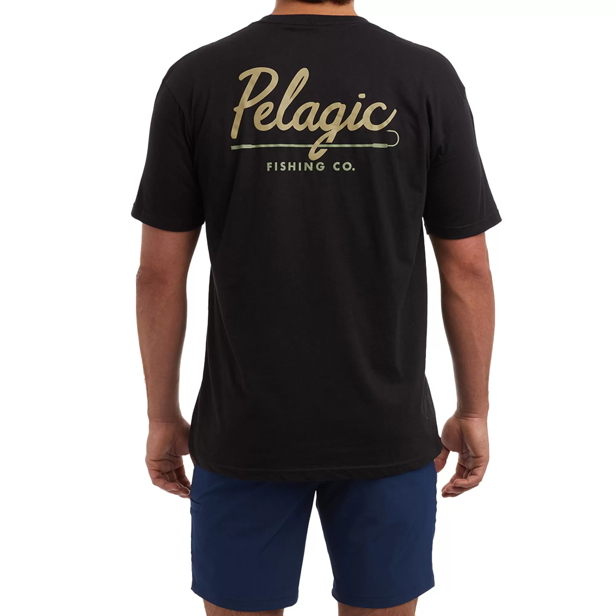 Pelagic T-Shirts & Tank Tops>Gaffer Black