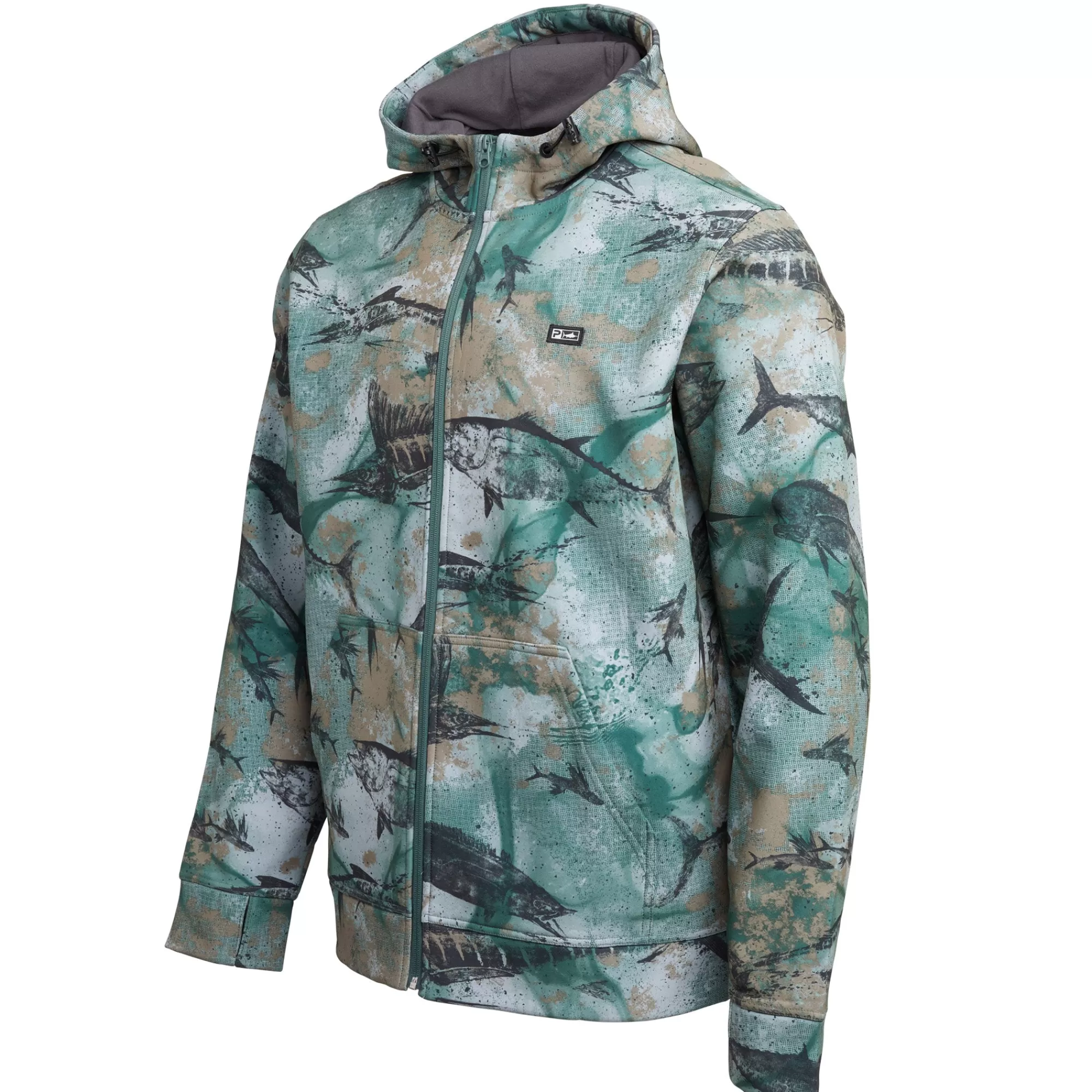 Pelagic Hoodies & Fleece>Grander Green