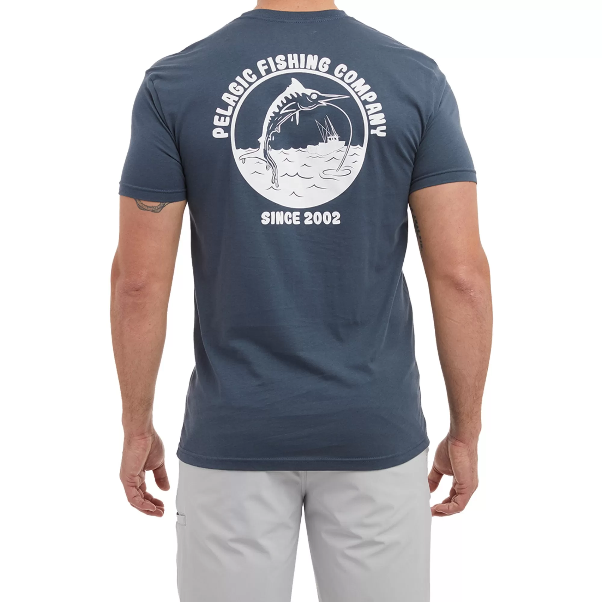 Pelagic T-Shirts & Tank Tops>Jumpers Club Smokey Blue