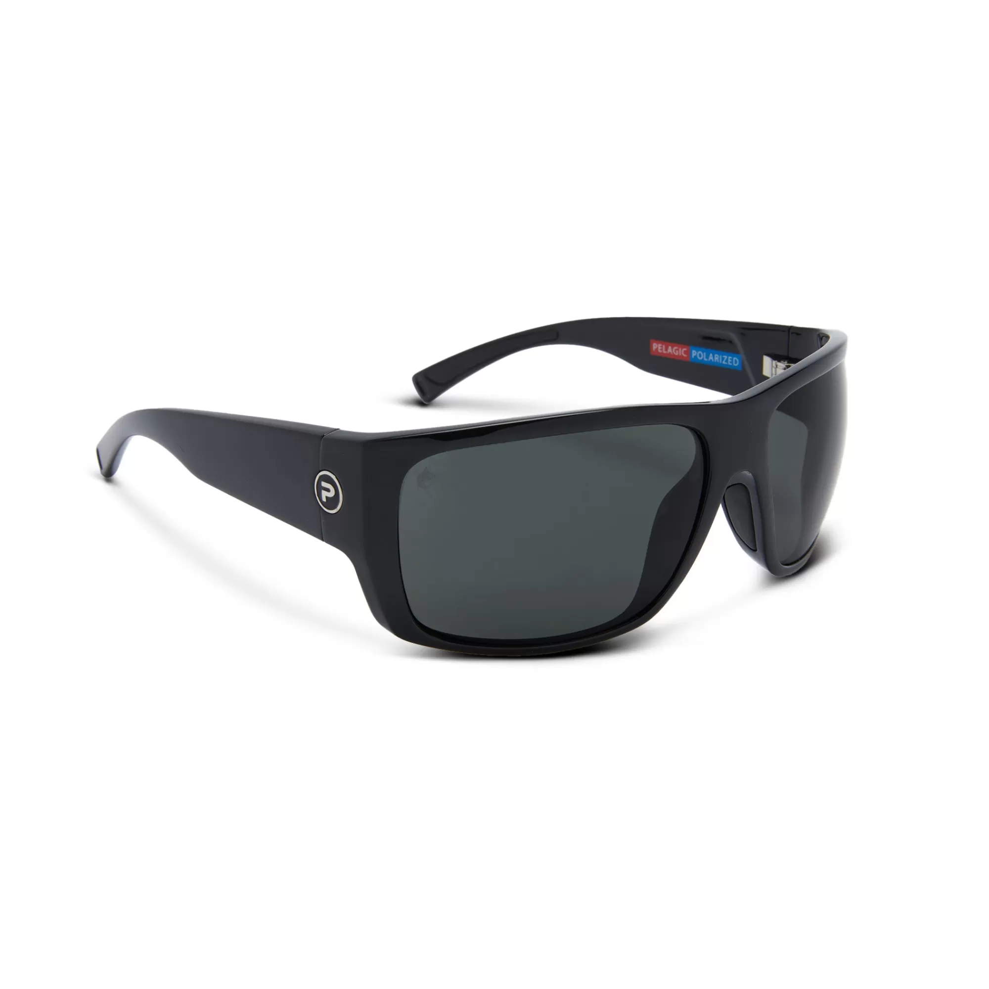 Pelagic Technology>Kahuna - Polarized Mineral Glass Black - Grey