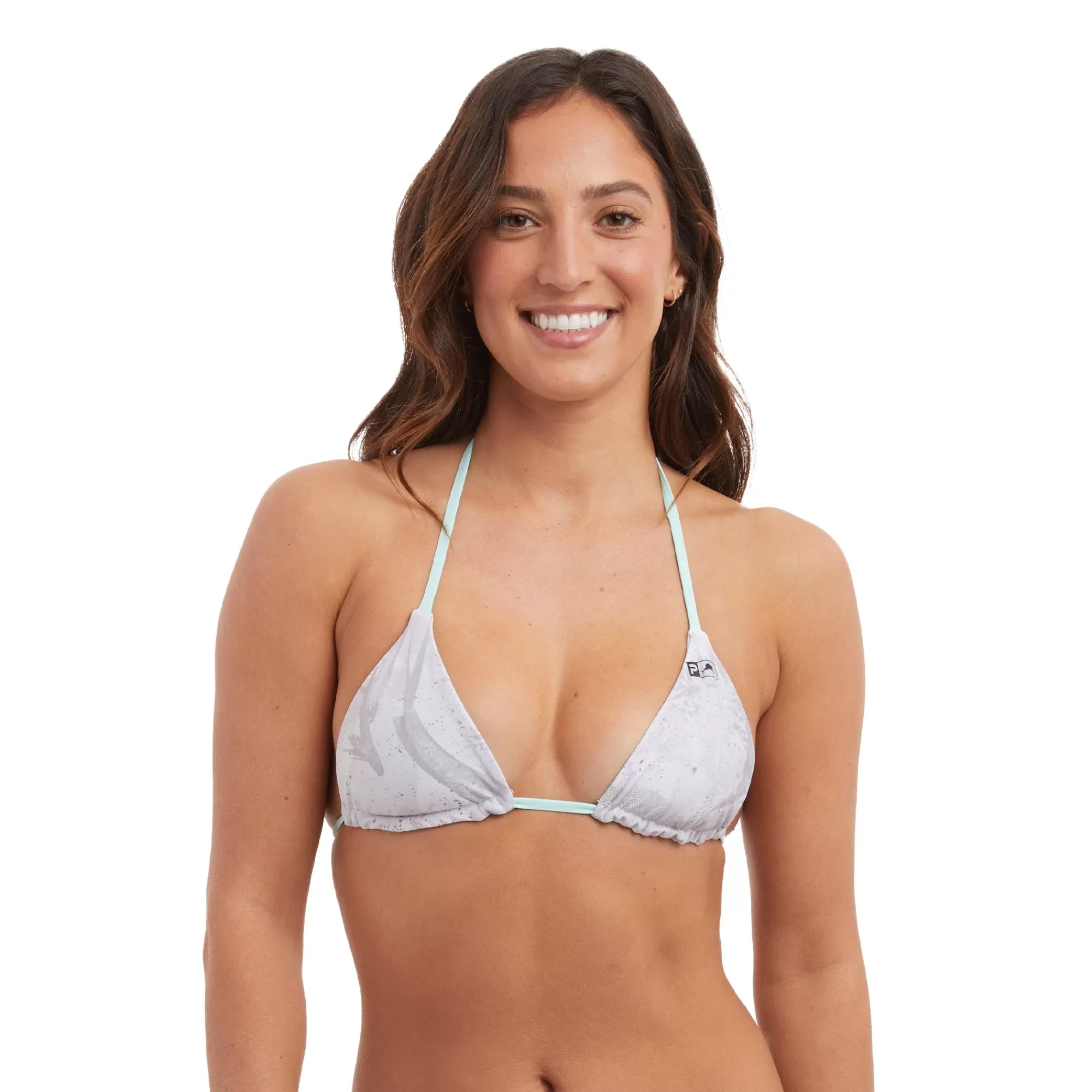 Pelagic Swimwear>Key West Top Light Grey