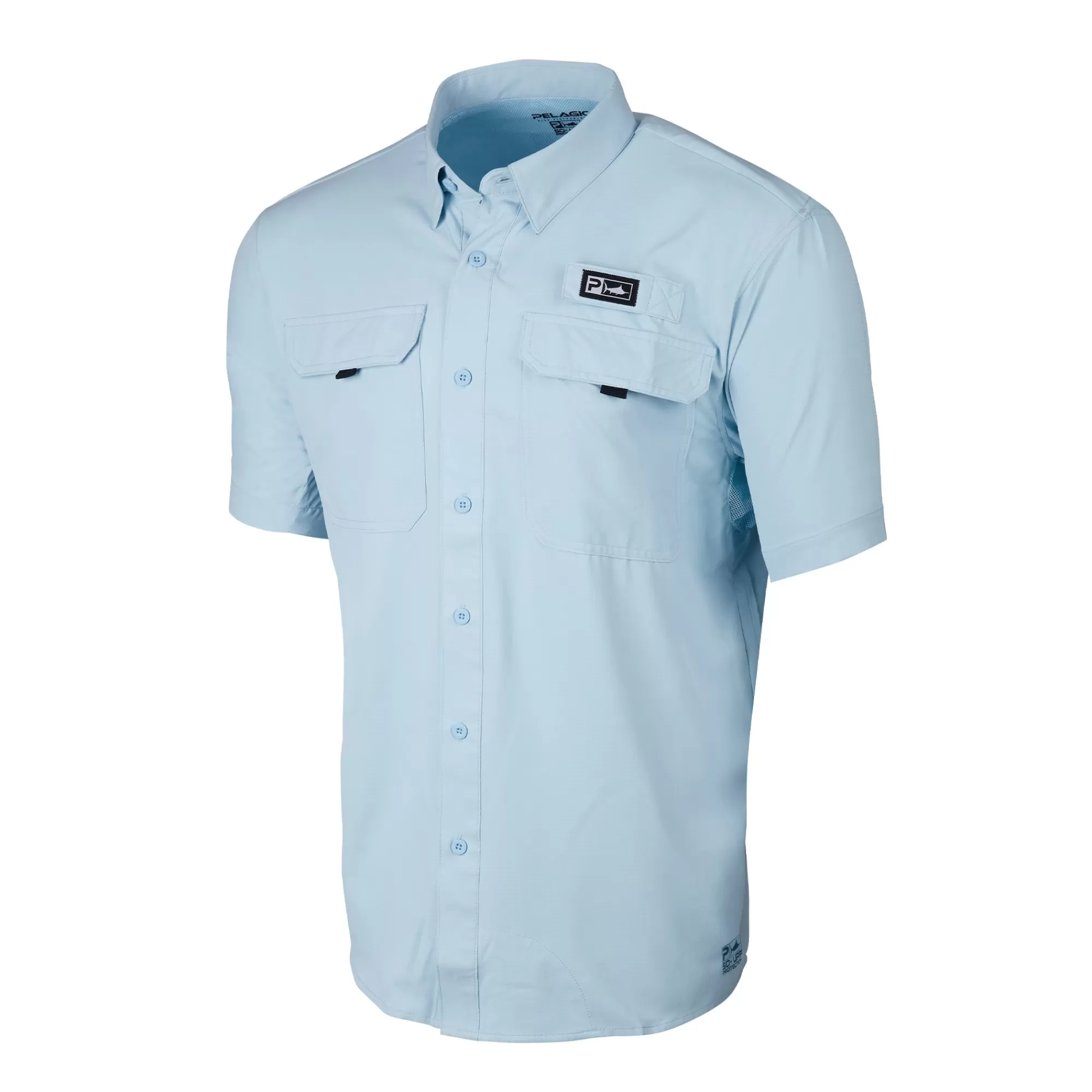 Pelagic Button-Ups>Keys Light Blue