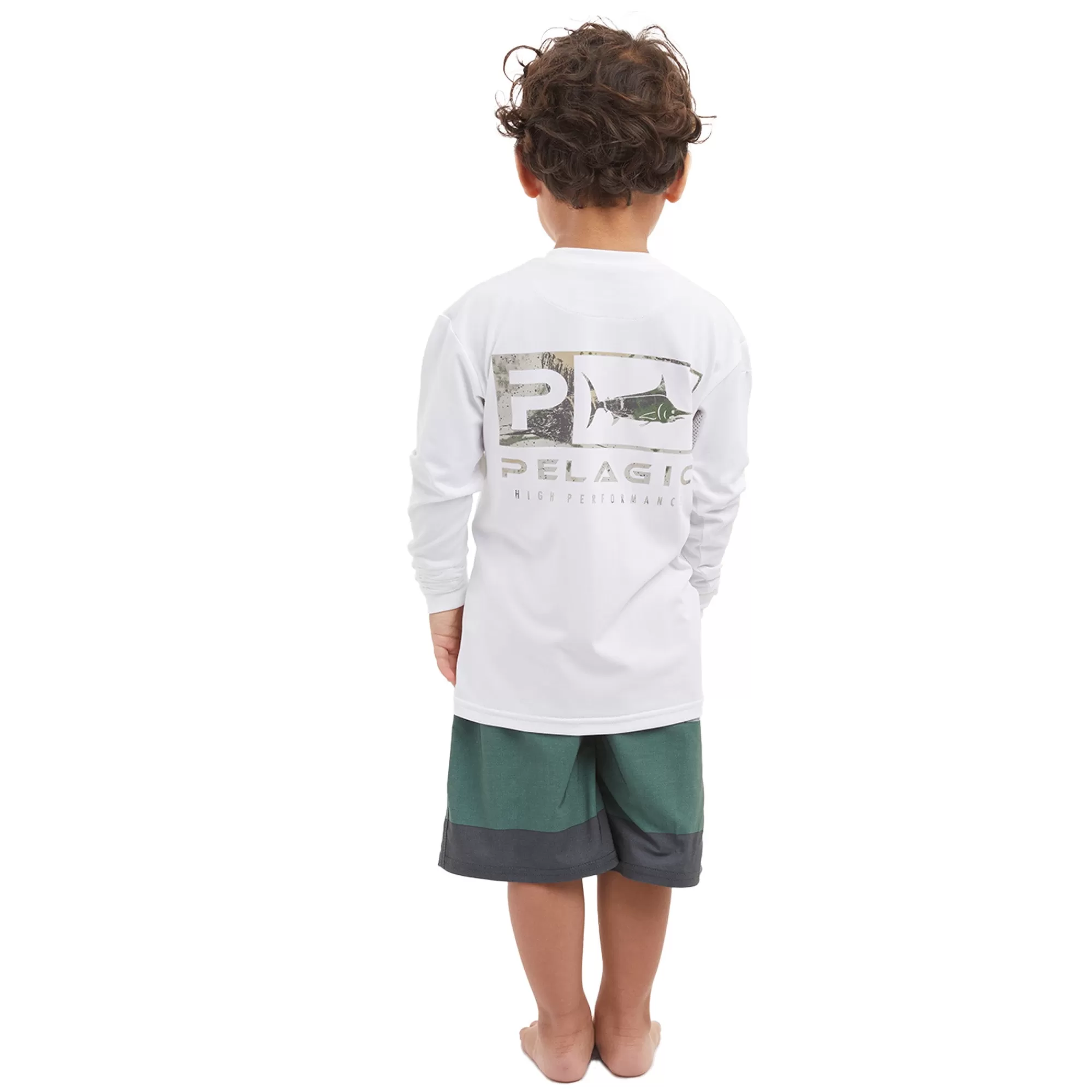 Pelagic Youth Best Sellers>Kid's Aquatek Icon White