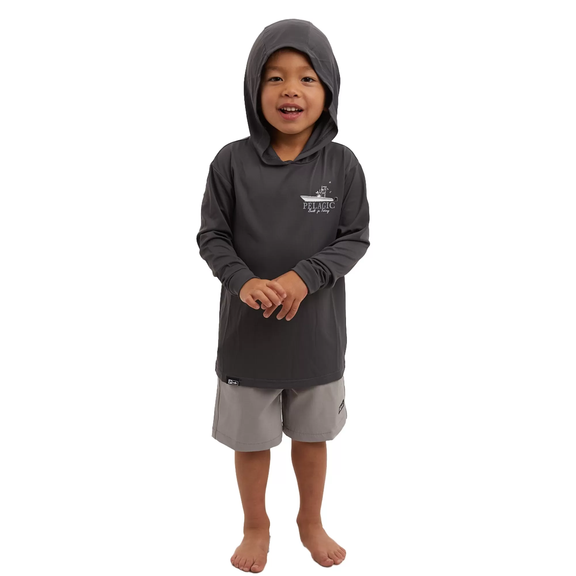 Pelagic Kids 3T - 5T>Kid's Aquatek Let's Go Graphite