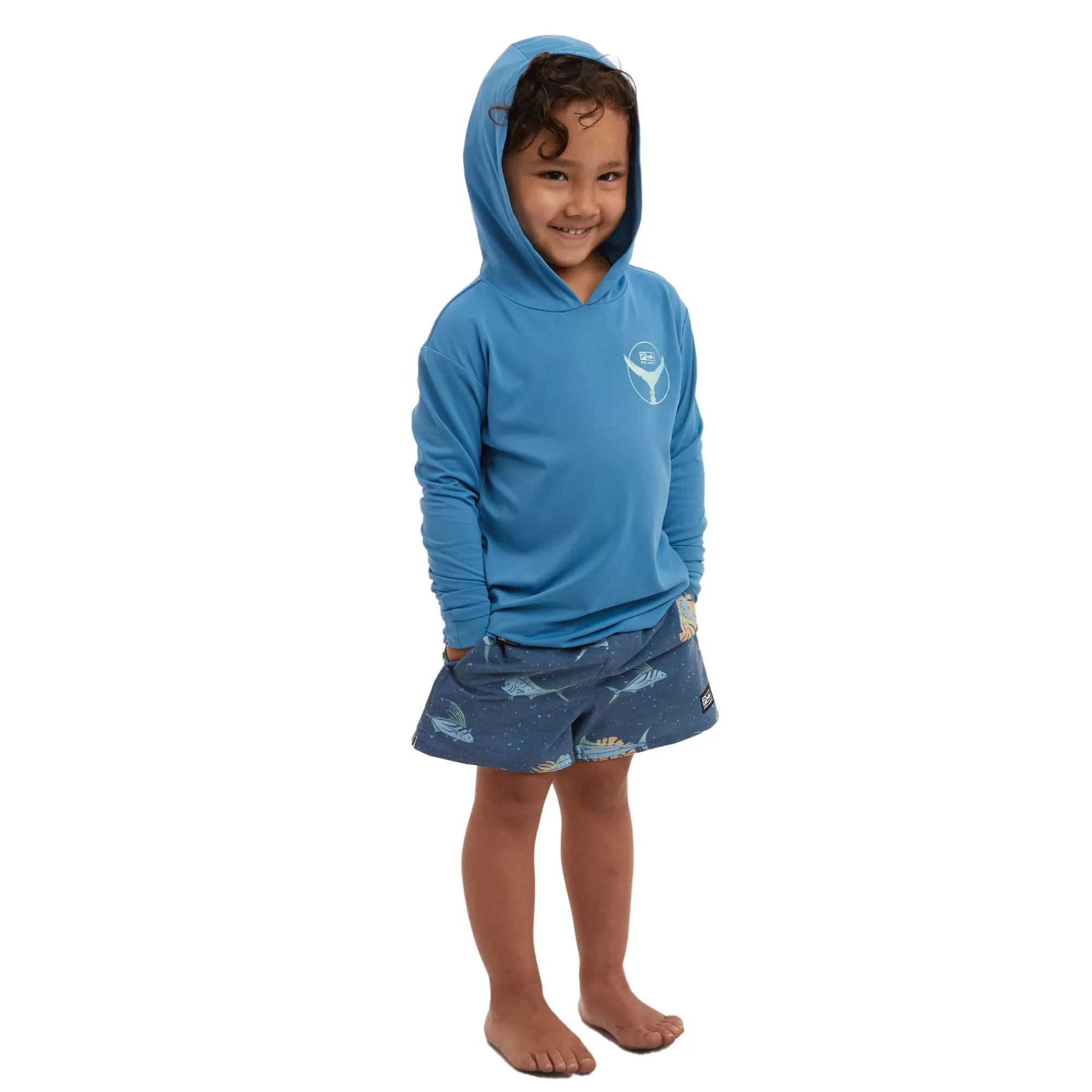 Pelagic Youth Best Sellers>Kid's Aquatek Tails Up Ocean