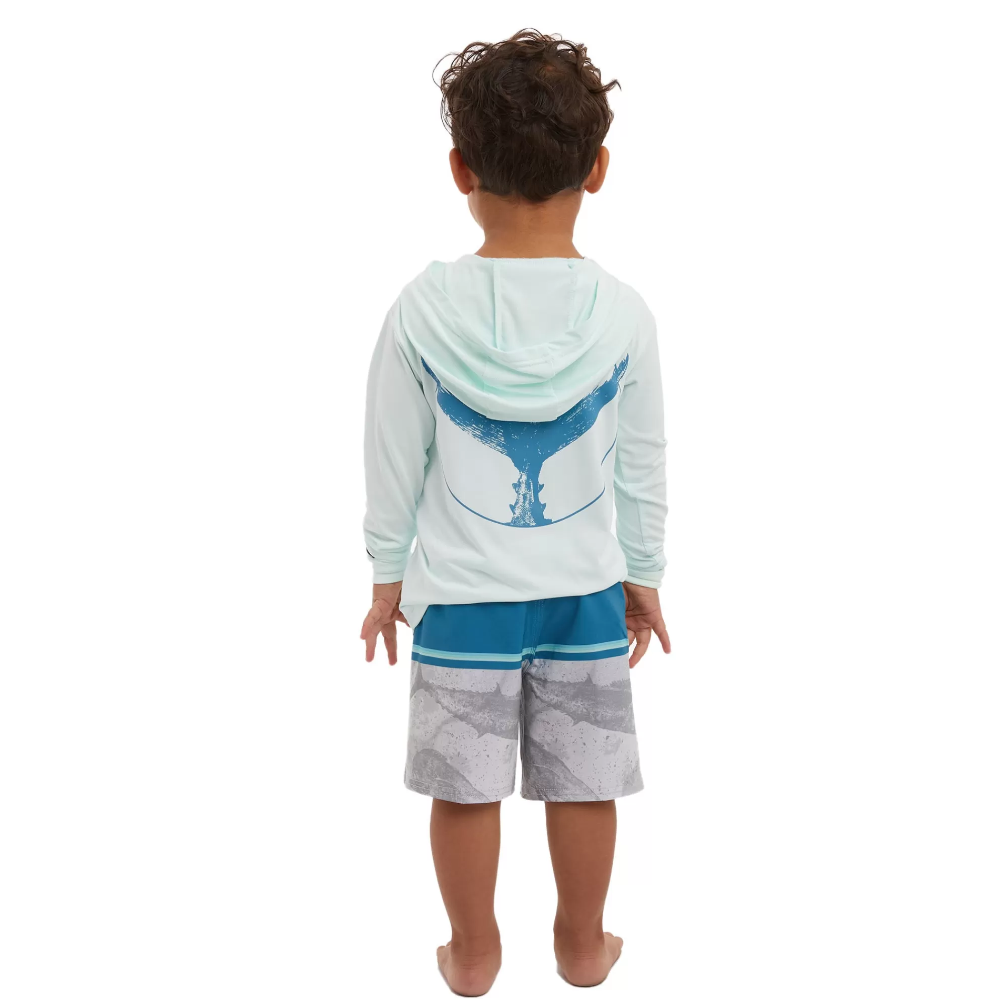 Pelagic Kids 3T - 5T>Kid's Aquatek Tails Up Sea Foam