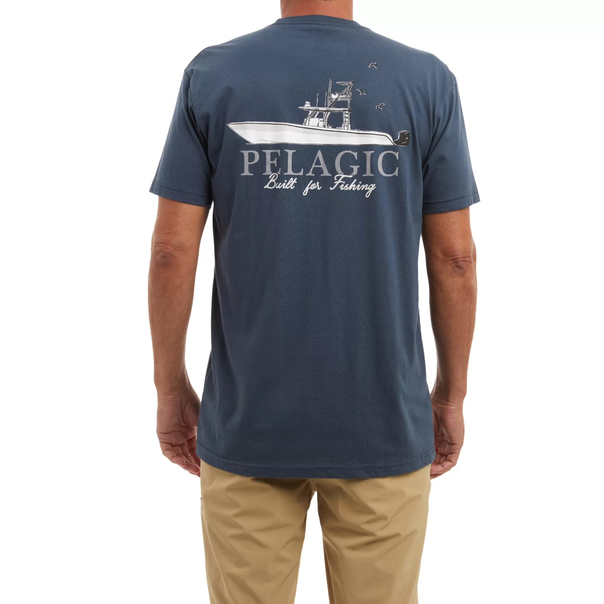 Pelagic T-Shirts & Tank Tops>Let's Go Smokey Blue