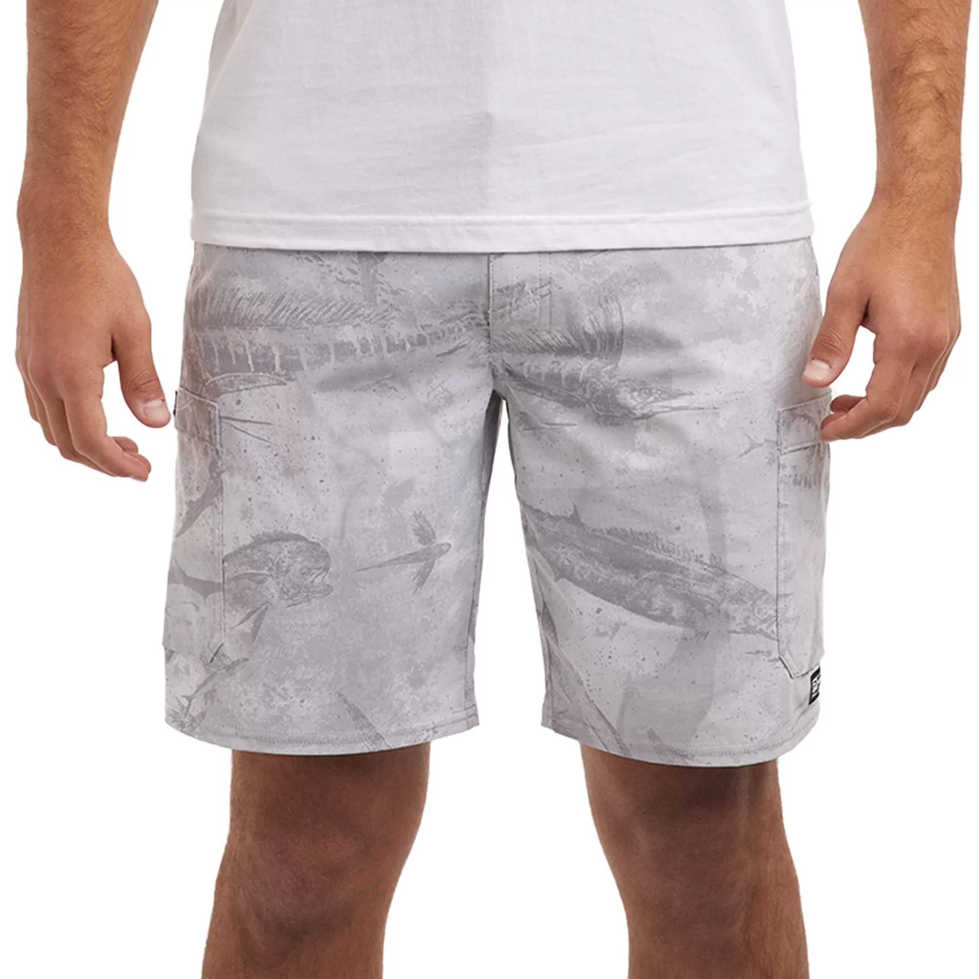 Pelagic Fishing Shorts>Madeira Cargo Light Grey