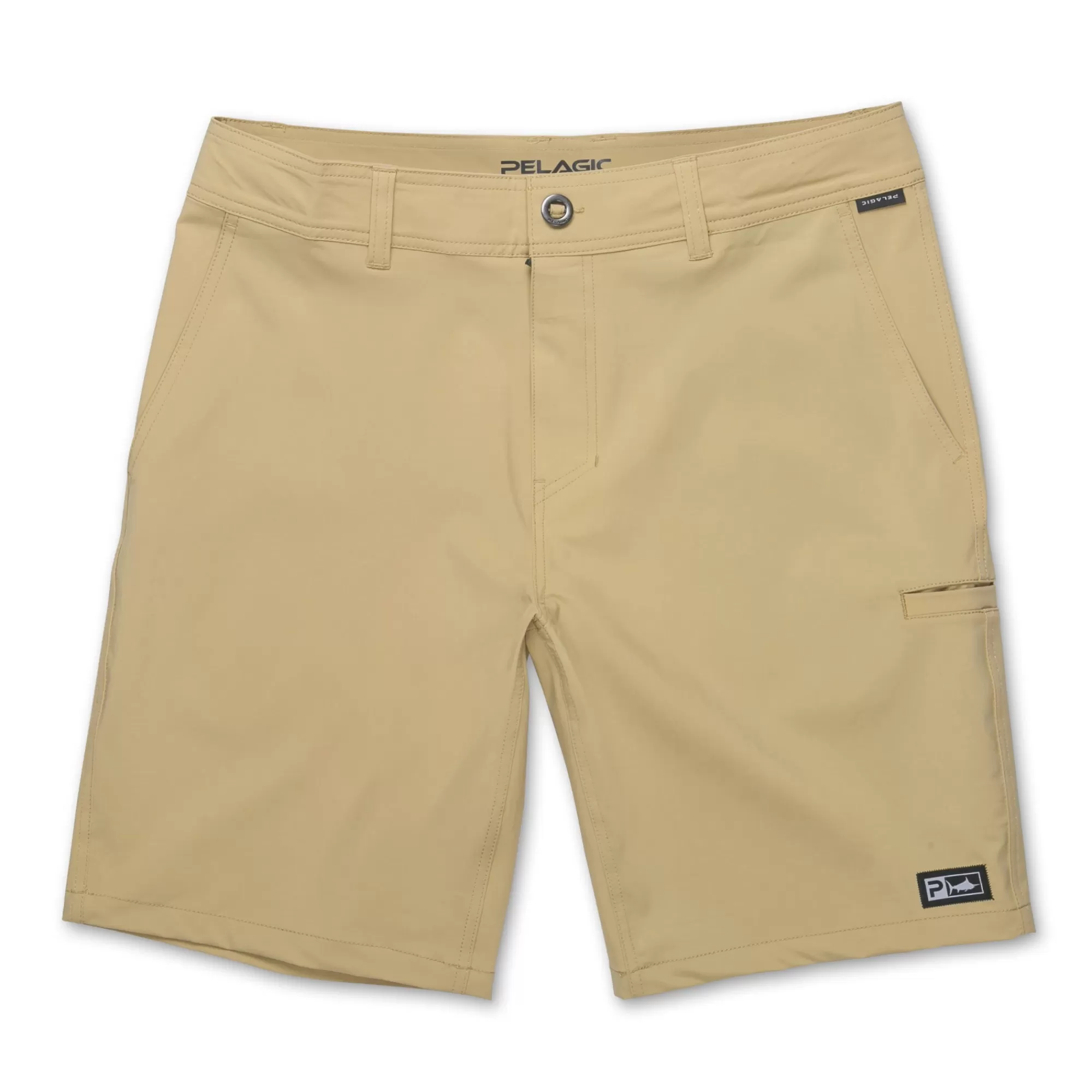 Pelagic Fishing Shorts>Mako Khaki