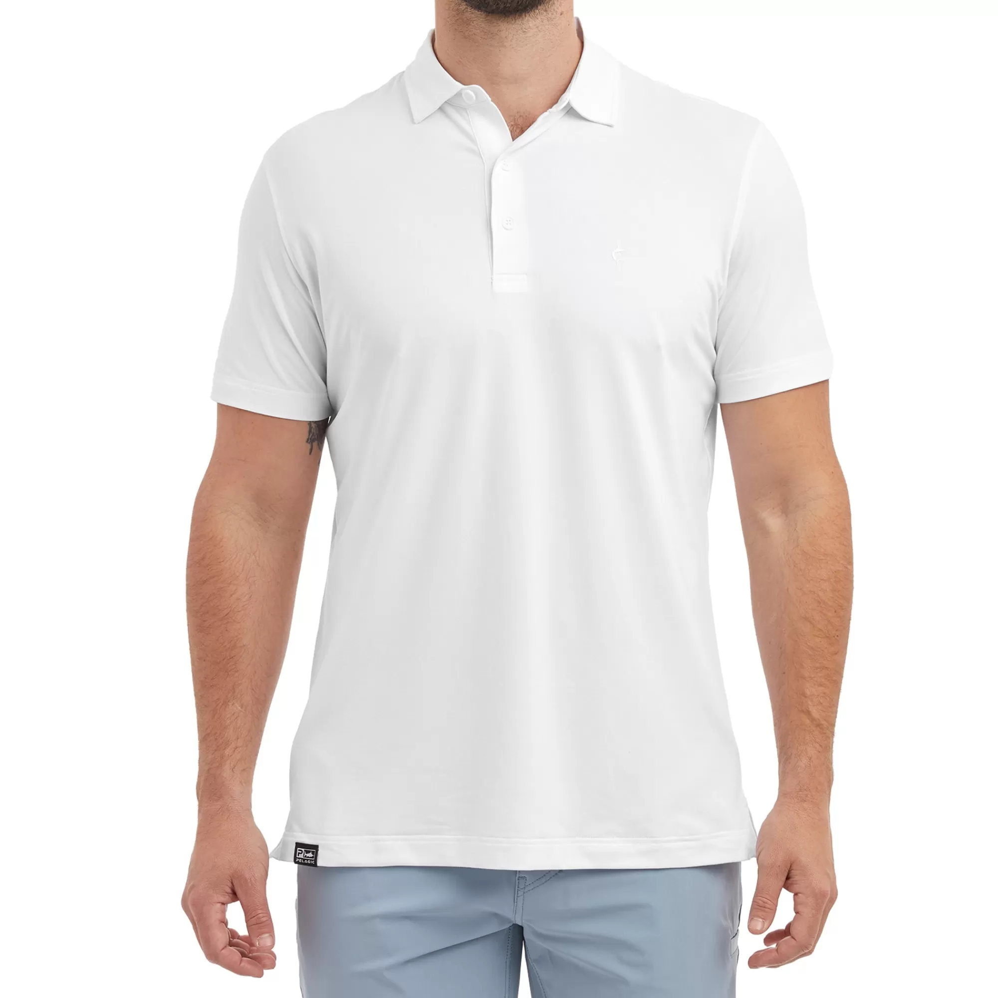 Pelagic Button-Ups>Marco Polo White