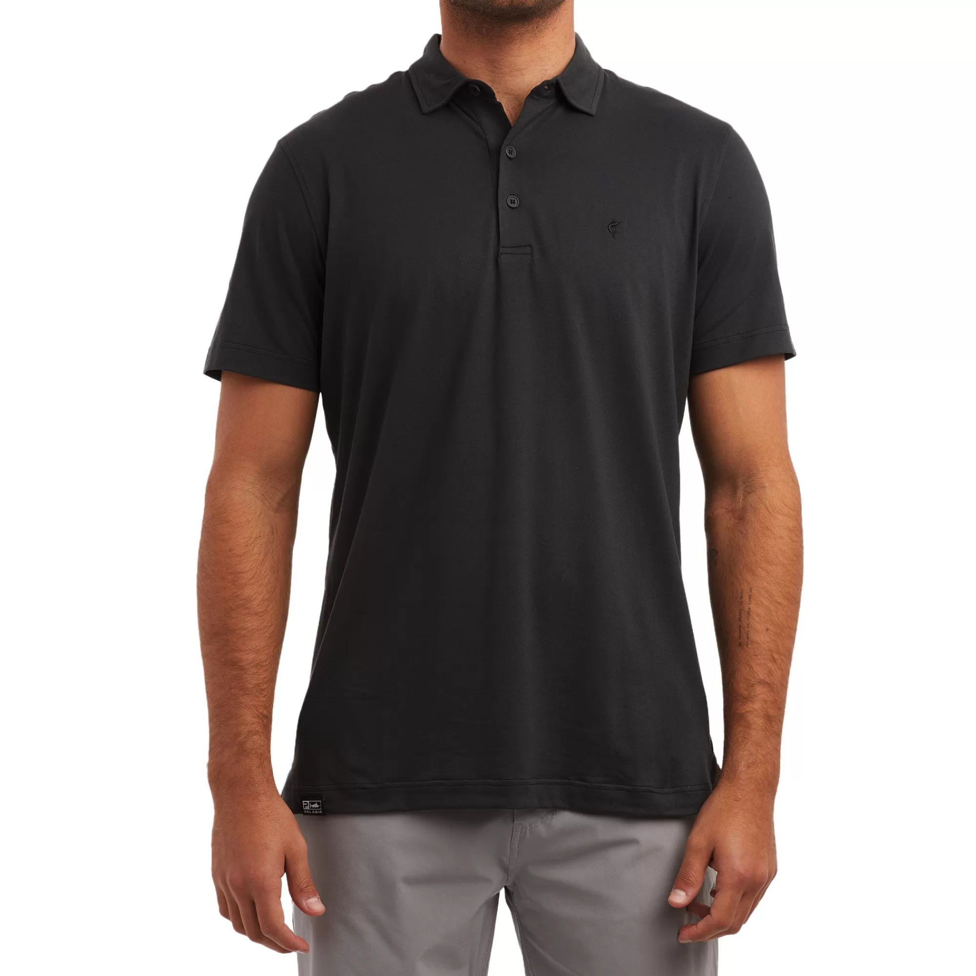 Pelagic Button-Ups>Marco Polo Black