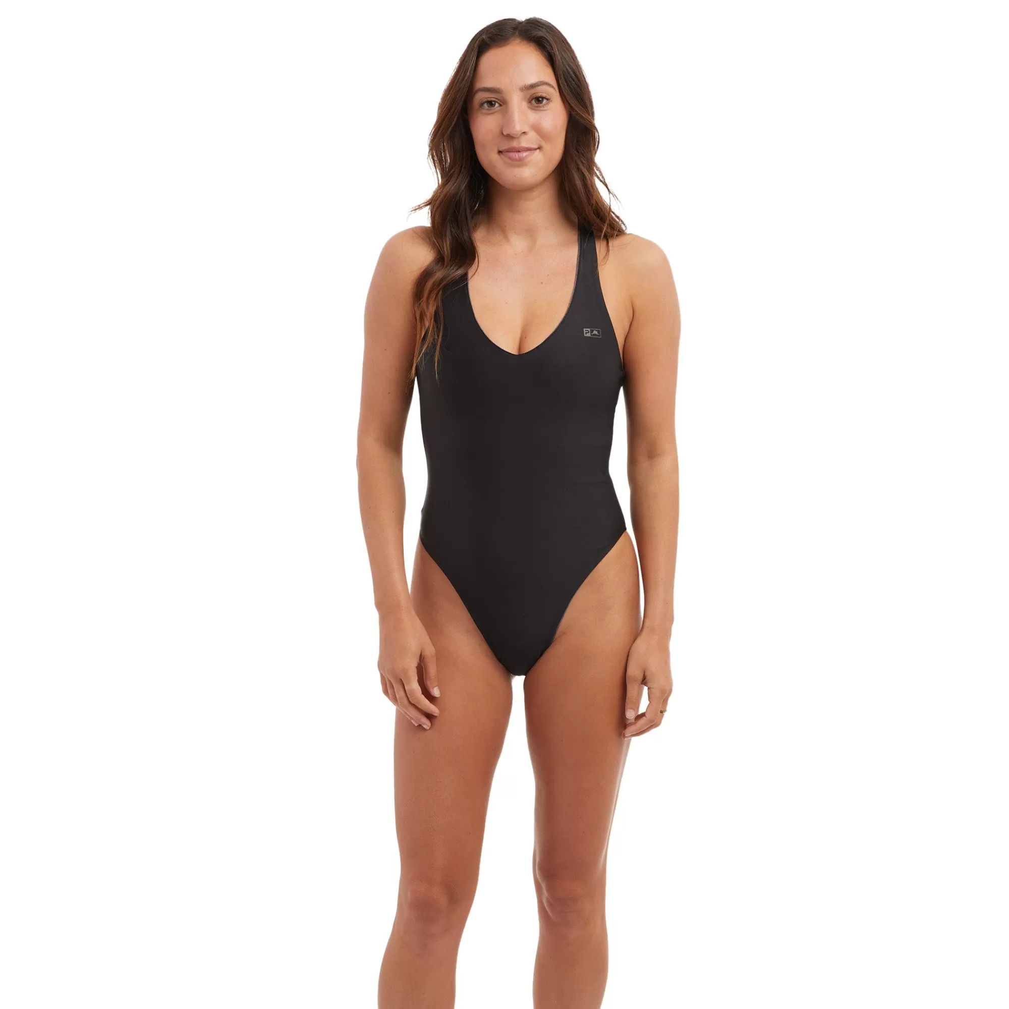 Pelagic Swimwear>Naples Reversible Black / Charcoal