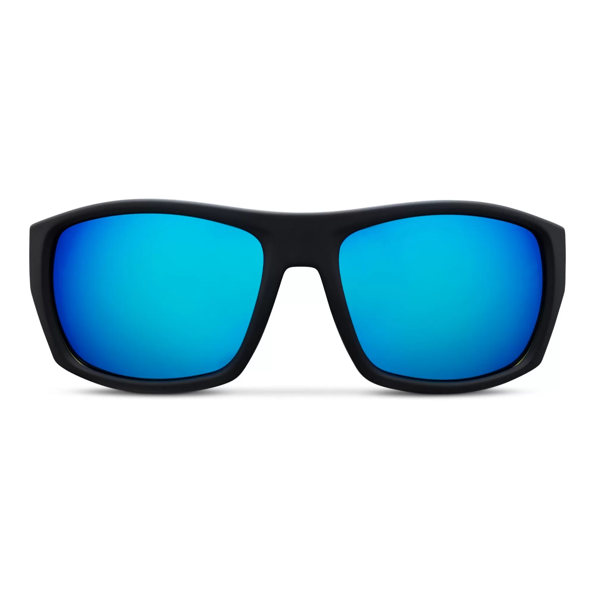 Pelagic Technology>Pursuit - Polarized Poly Lens Matte Black - Blue Mirror