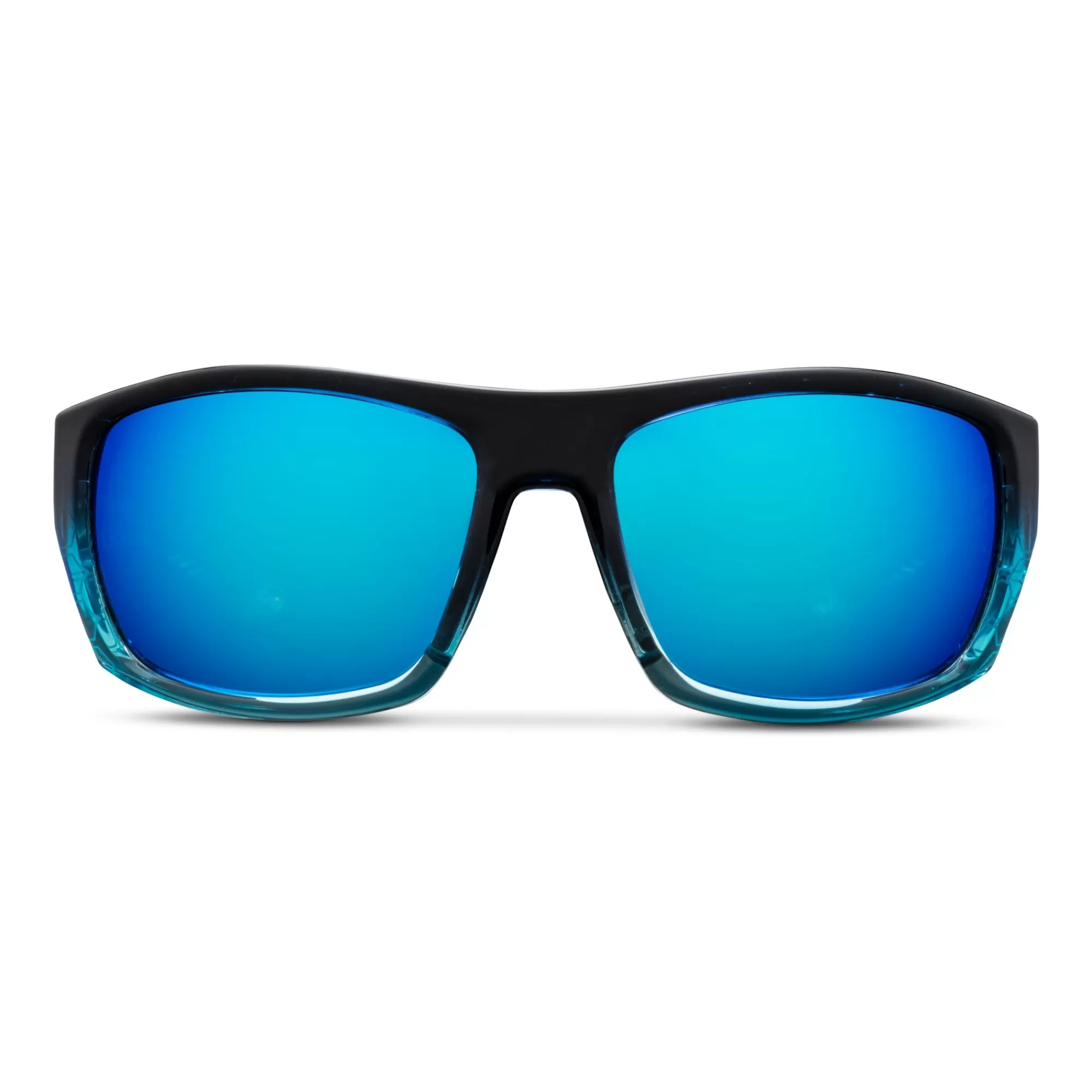 Pelagic Best Selling Sunglasses>Pursuit - Polarized Poly Lens Blue Helix - Blue Mirror