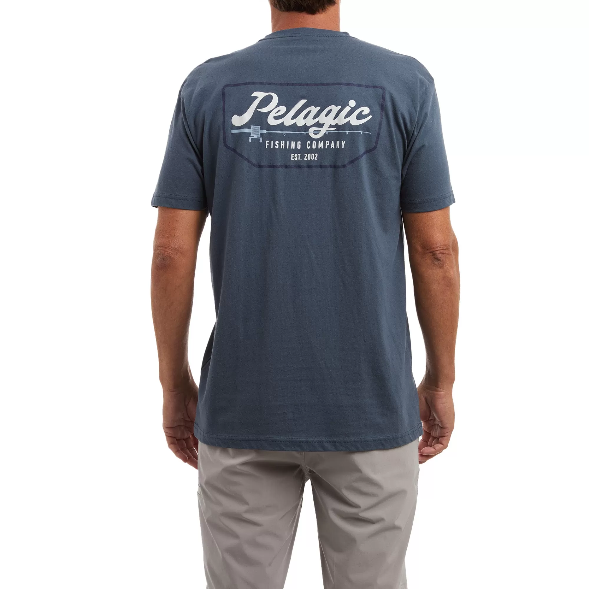 Pelagic T-Shirts & Tank Tops>Rodman Smokey Blue