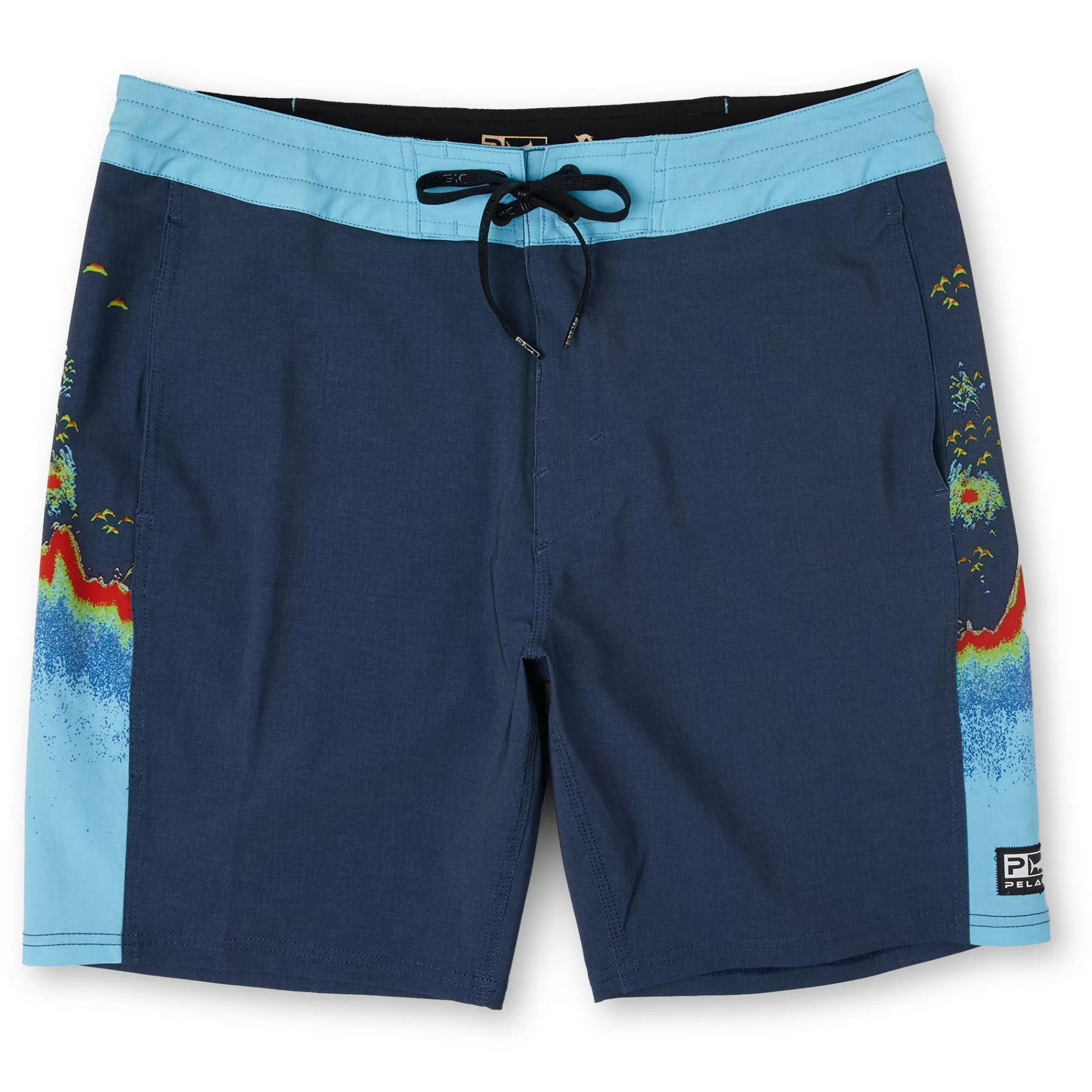 Pelagic Fishing Shorts>Side Scanner Navy