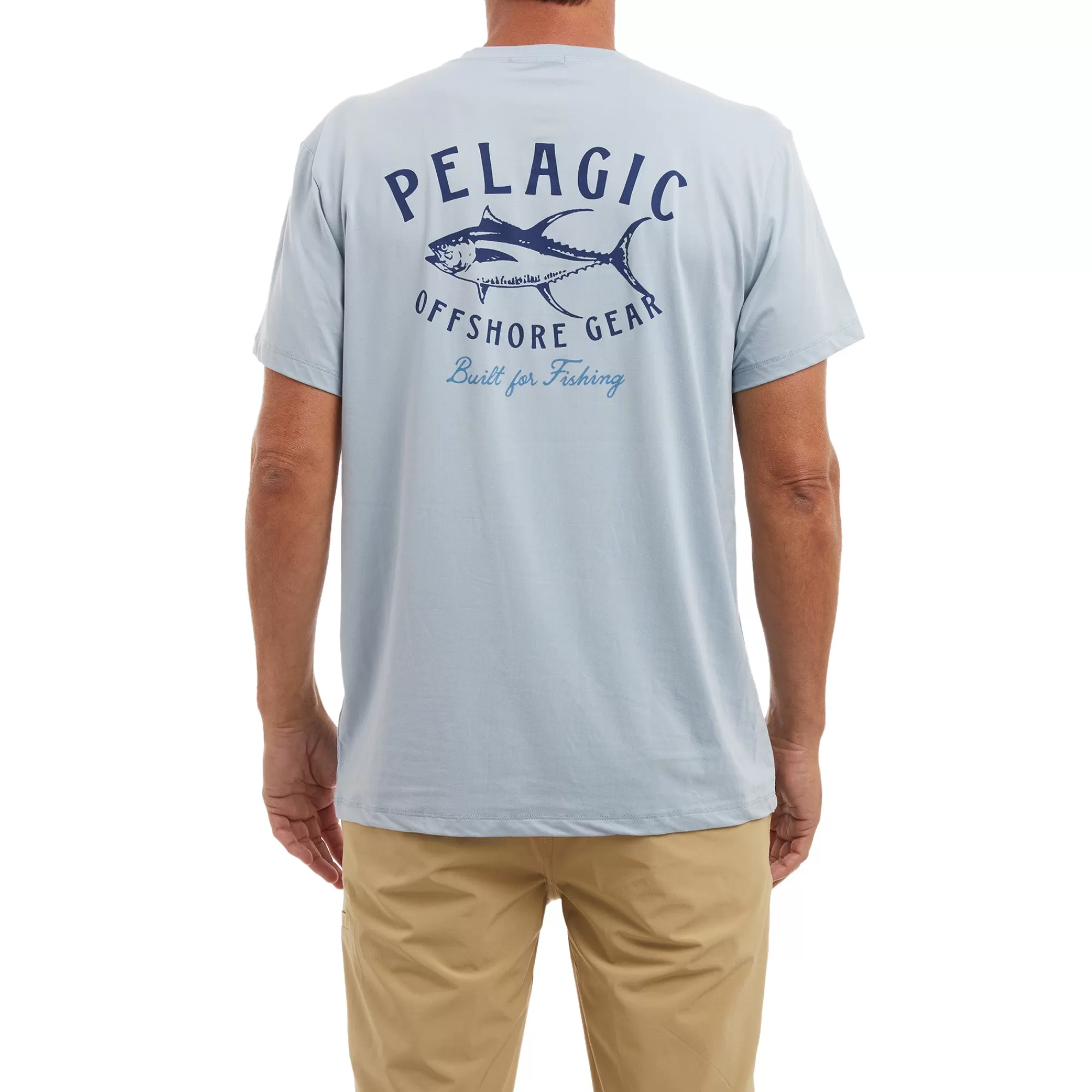 Pelagic T-Shirts & Tank Tops>Stratos Tuna Trip Slate