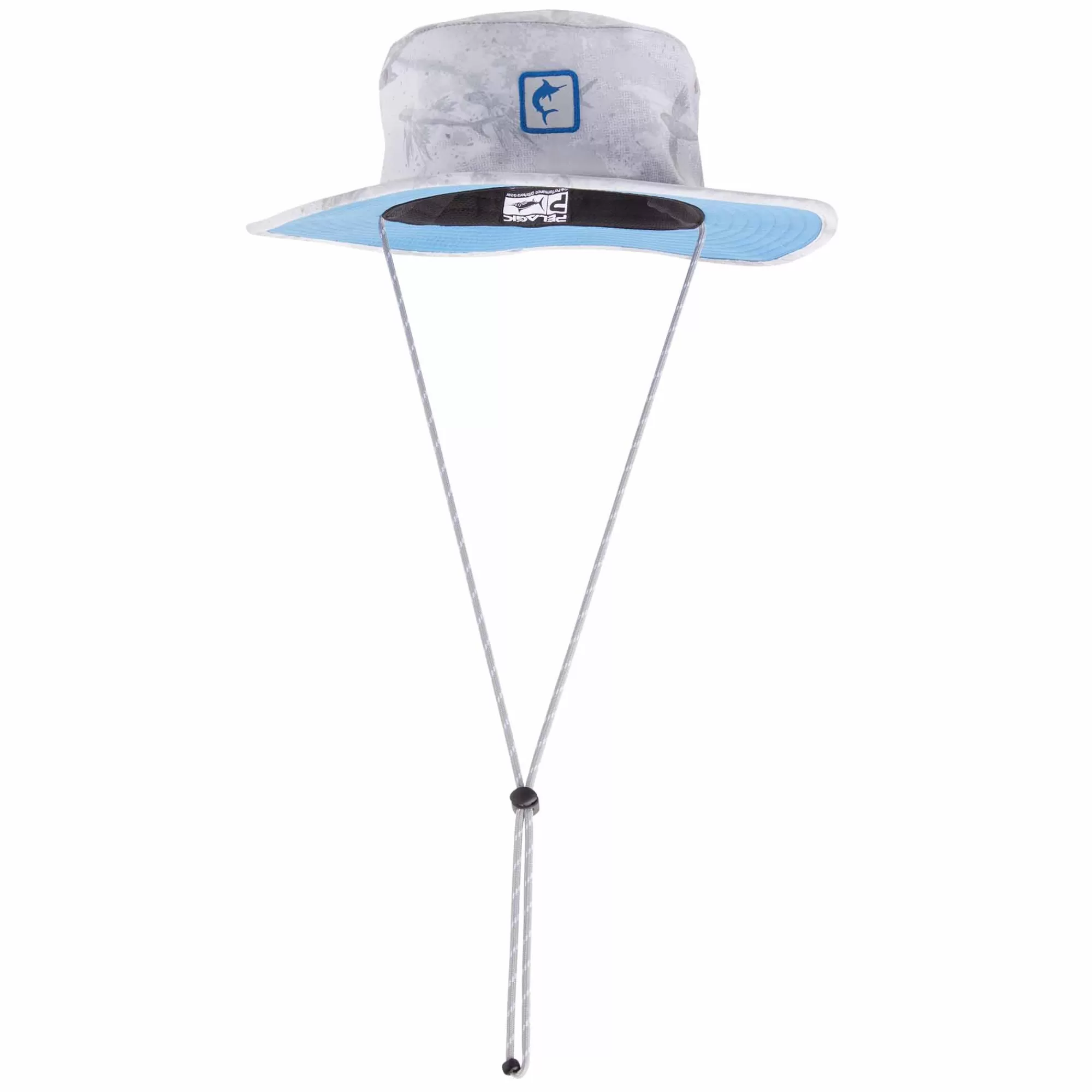 Pelagic Fishing Hats>Sunsetter Pro Light Grey