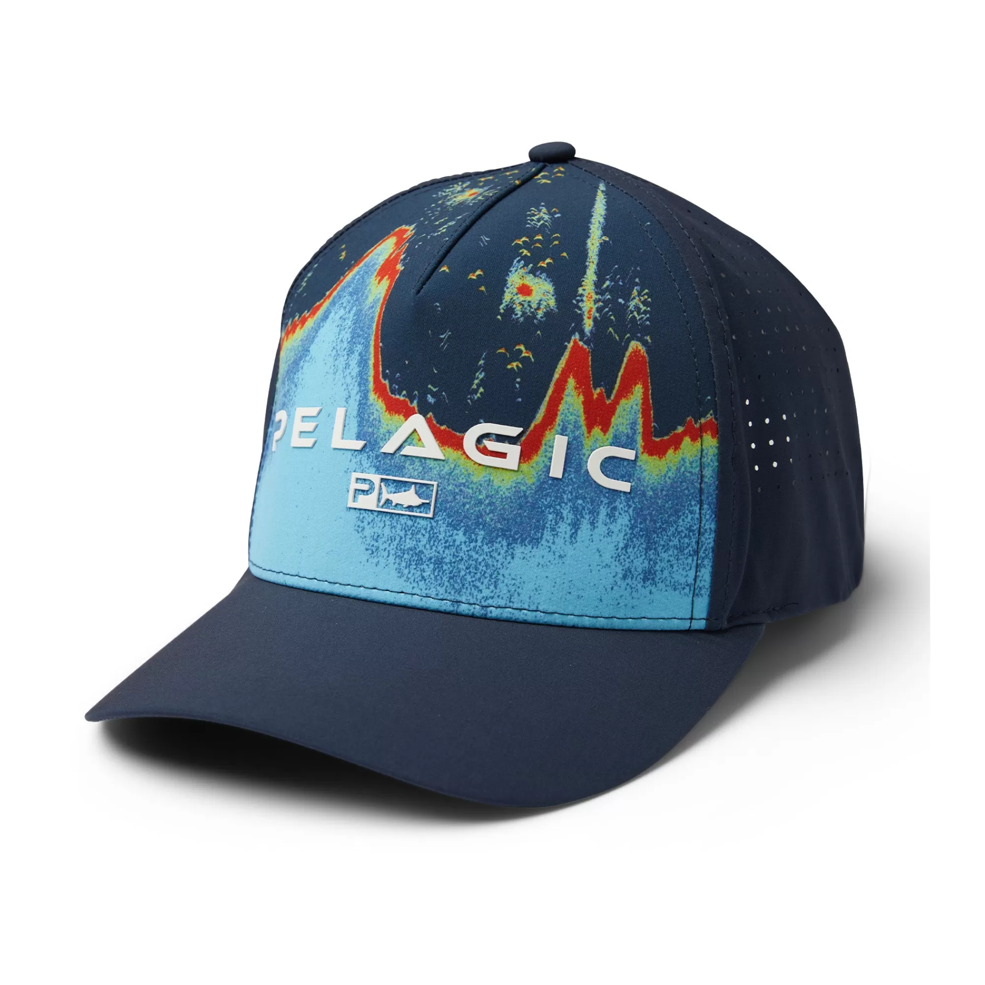 Pelagic Fishing Hats>Terminal Sonar Navy