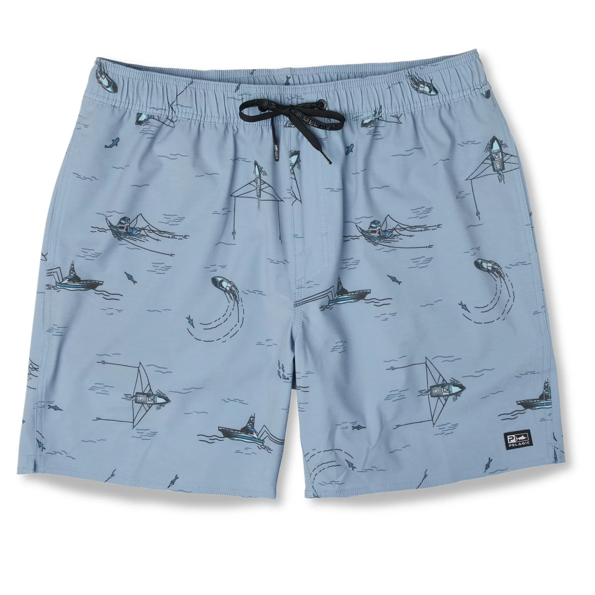 Pelagic Fishing Shorts>The Dockside Trollin Slate