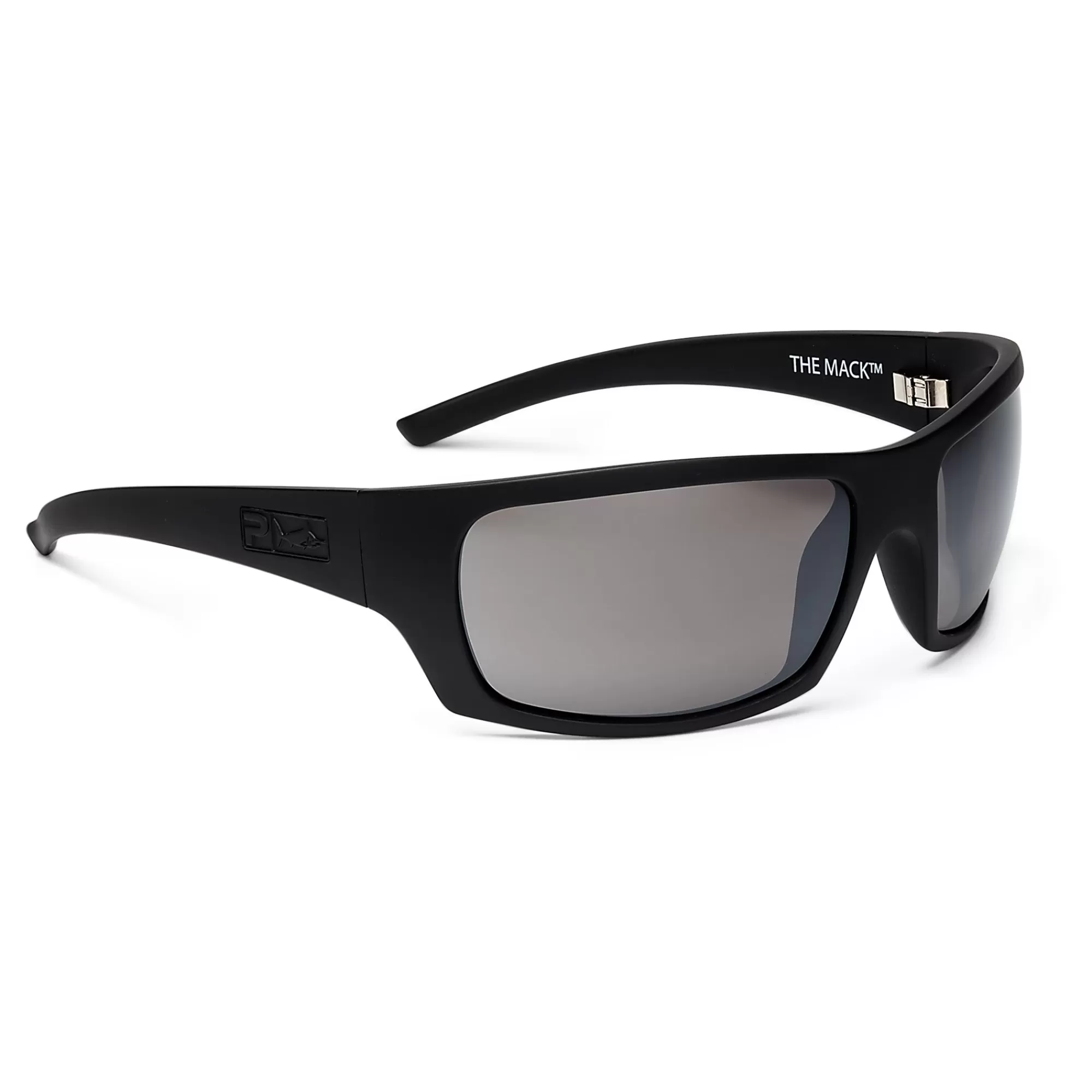 Pelagic Technology>The Mack - Polarized Poly Lens Matte Black - Grey