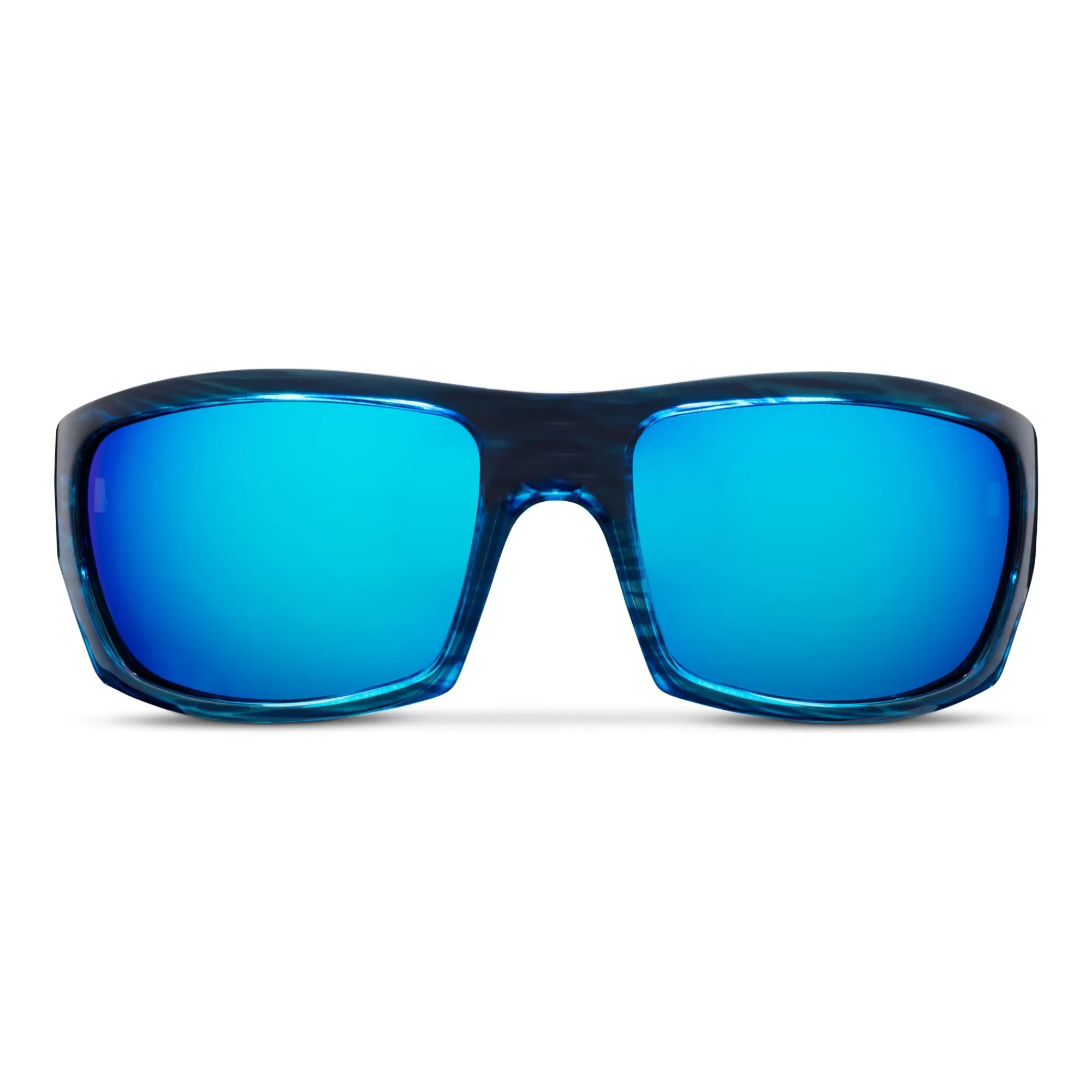 Pelagic Best Selling Sunglasses>The Mack - Polarized Poly Lens Ocean - Blue Mirror