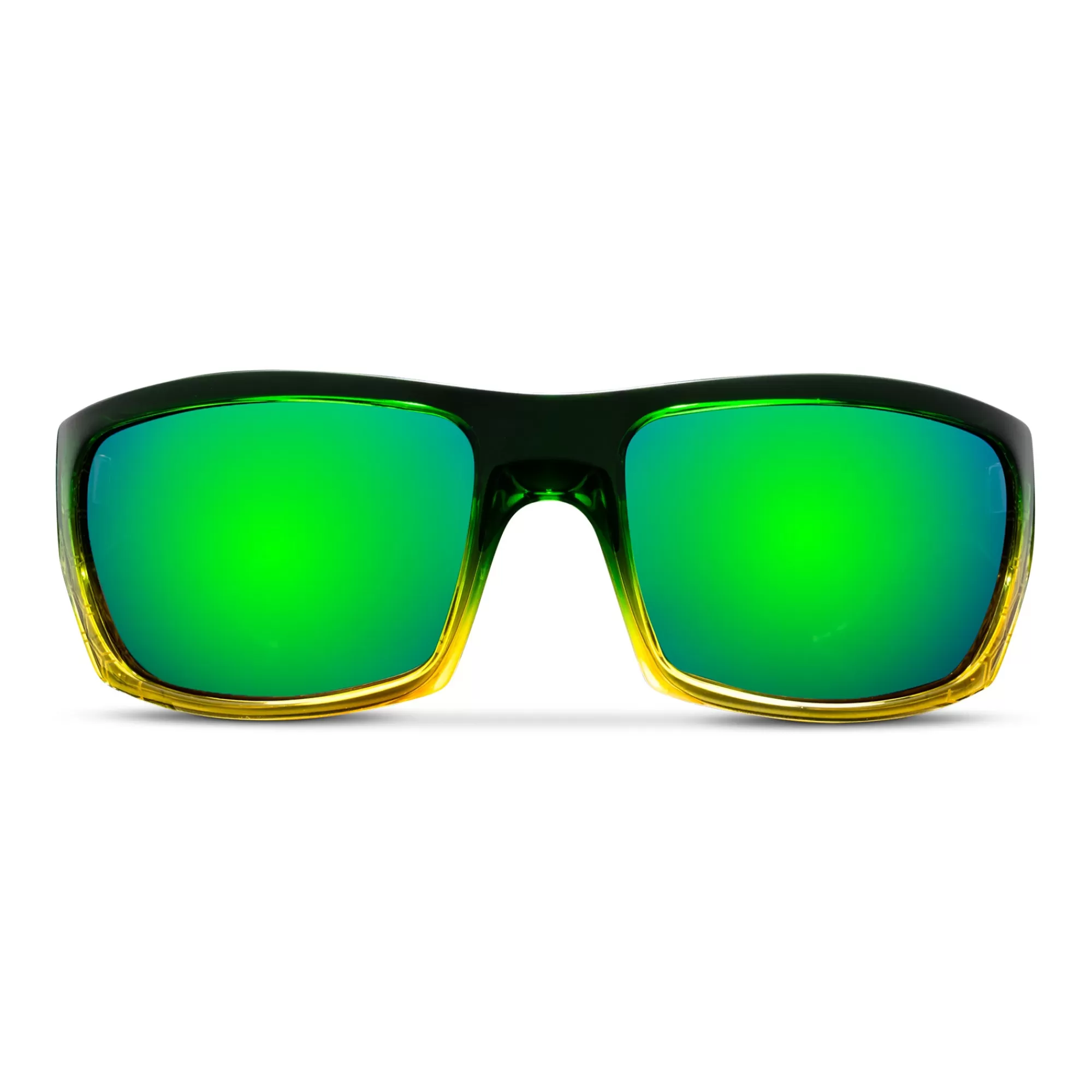 Pelagic Poly Polarized Lenses>The Mack - Polarized Poly Lens Green Dorado - Green Mirror