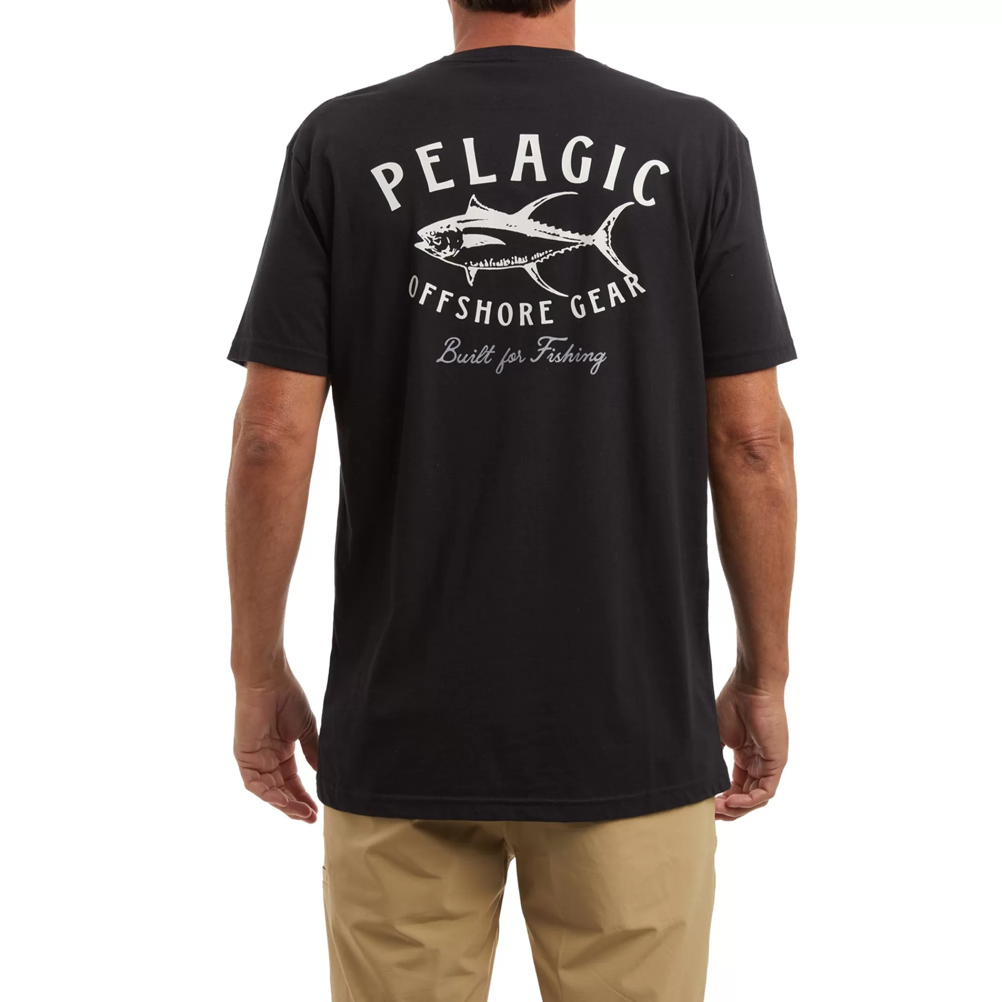 Pelagic T-Shirts & Tank Tops>Tuna Trip Black