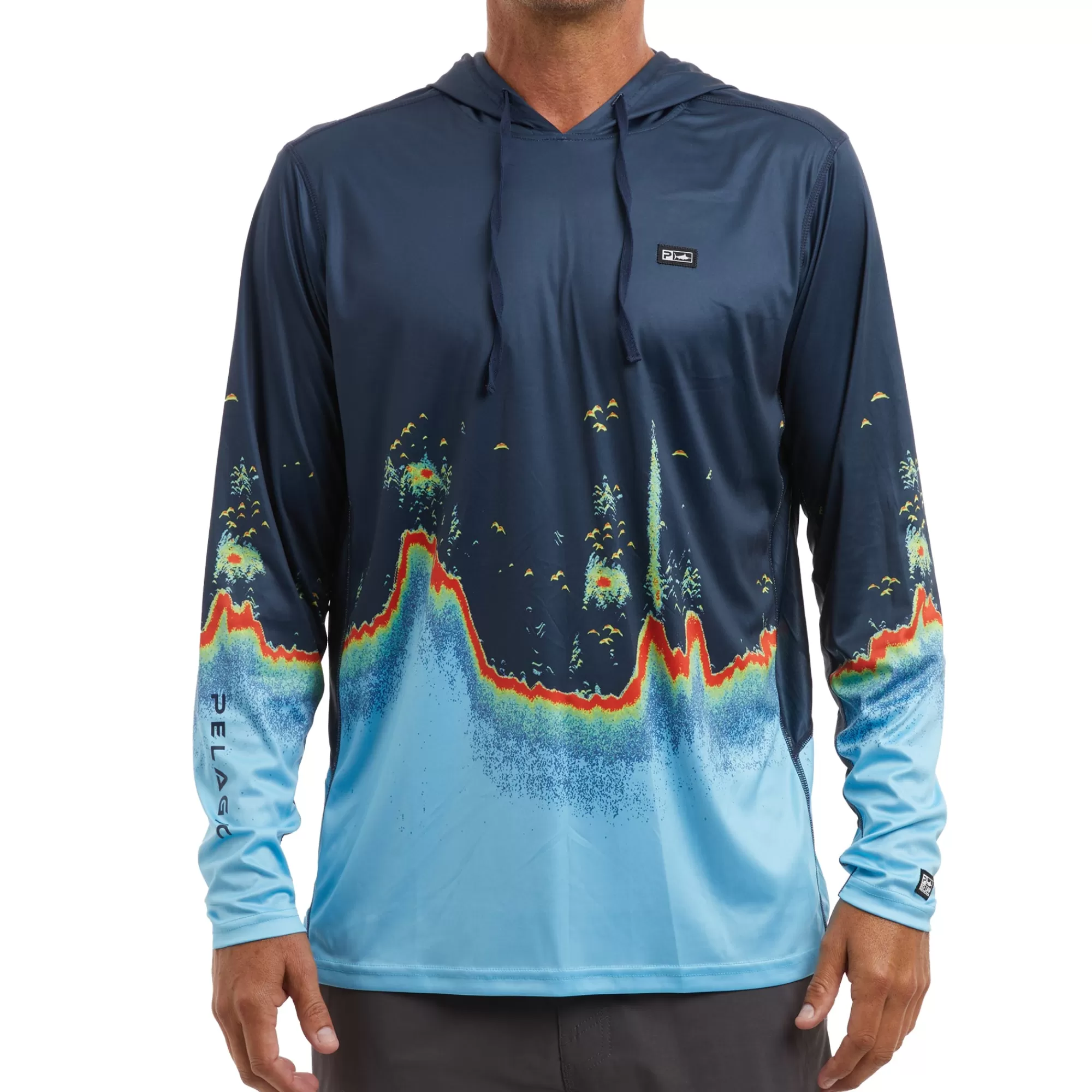 Pelagic Fishing Shirts>Vaportek Navy