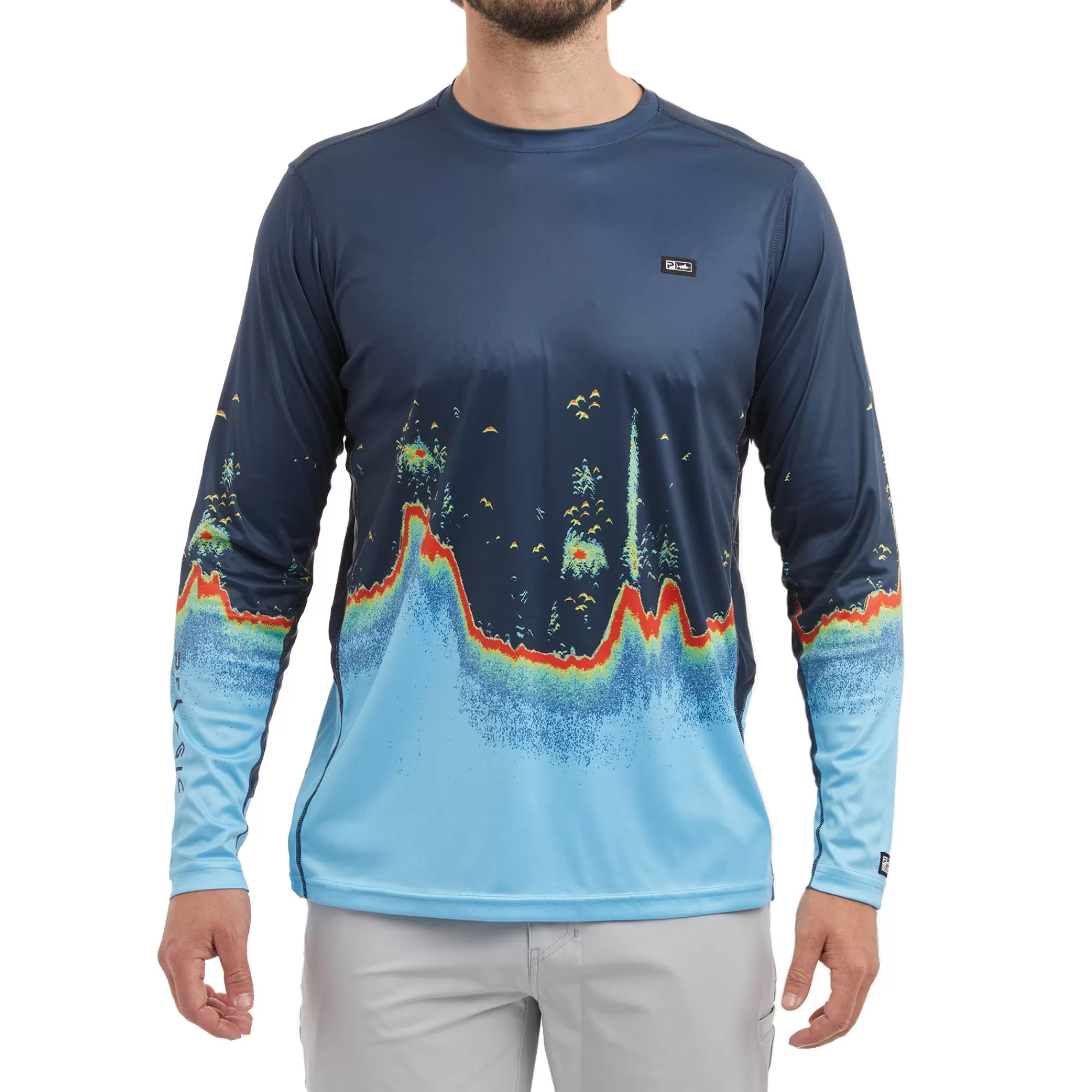 Pelagic Fishing Shirts>Vaportek Navy