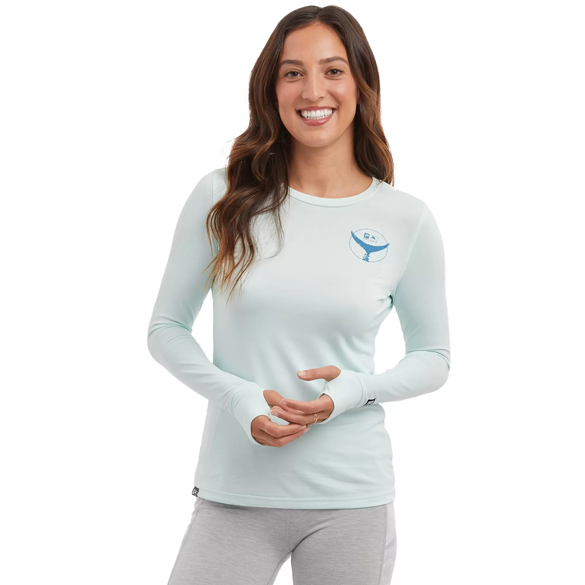 Pelagic Women's Best Sellers>Ws Aquatek Tails Up Sea Foam