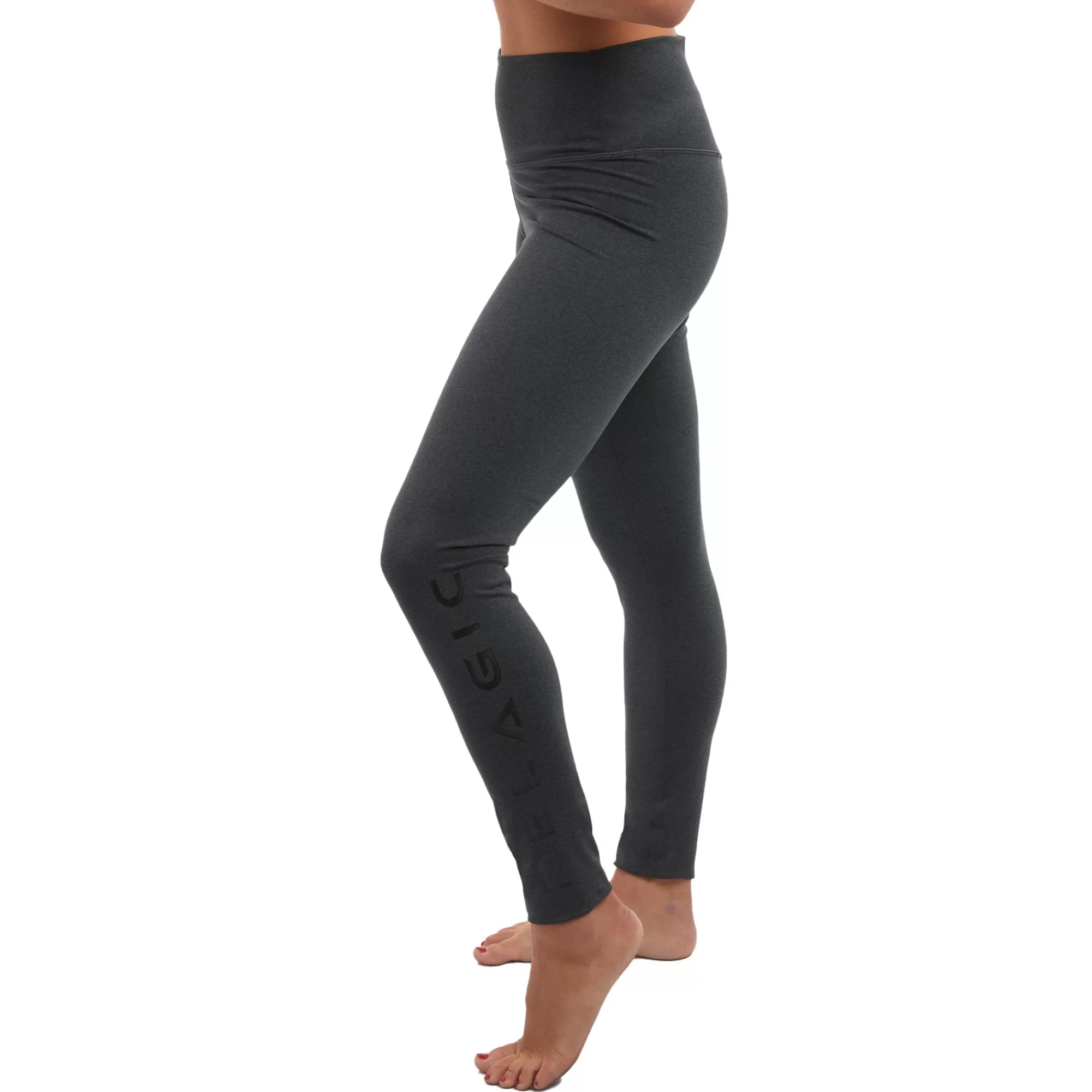 Pelagic Leggings>Ws Baja Heather Black