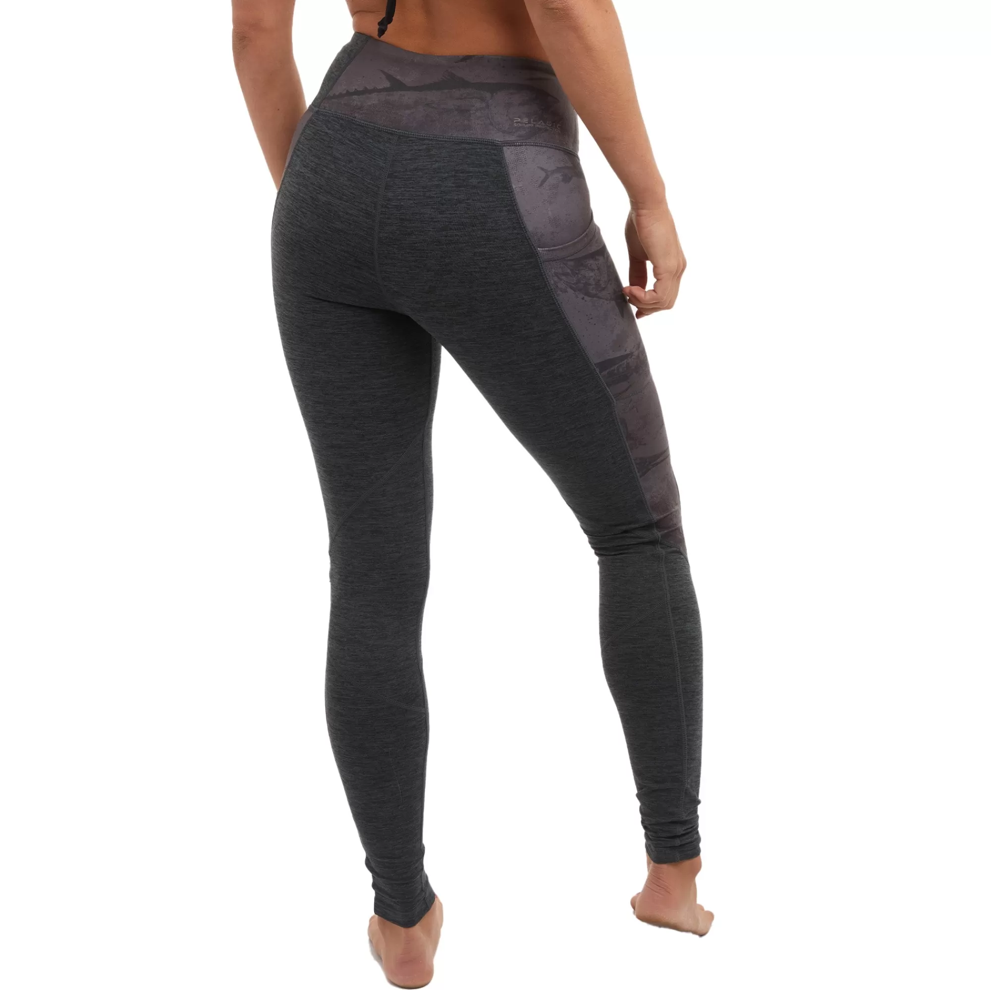 Pelagic Leggings>Ws Fiji Black / Charcoal