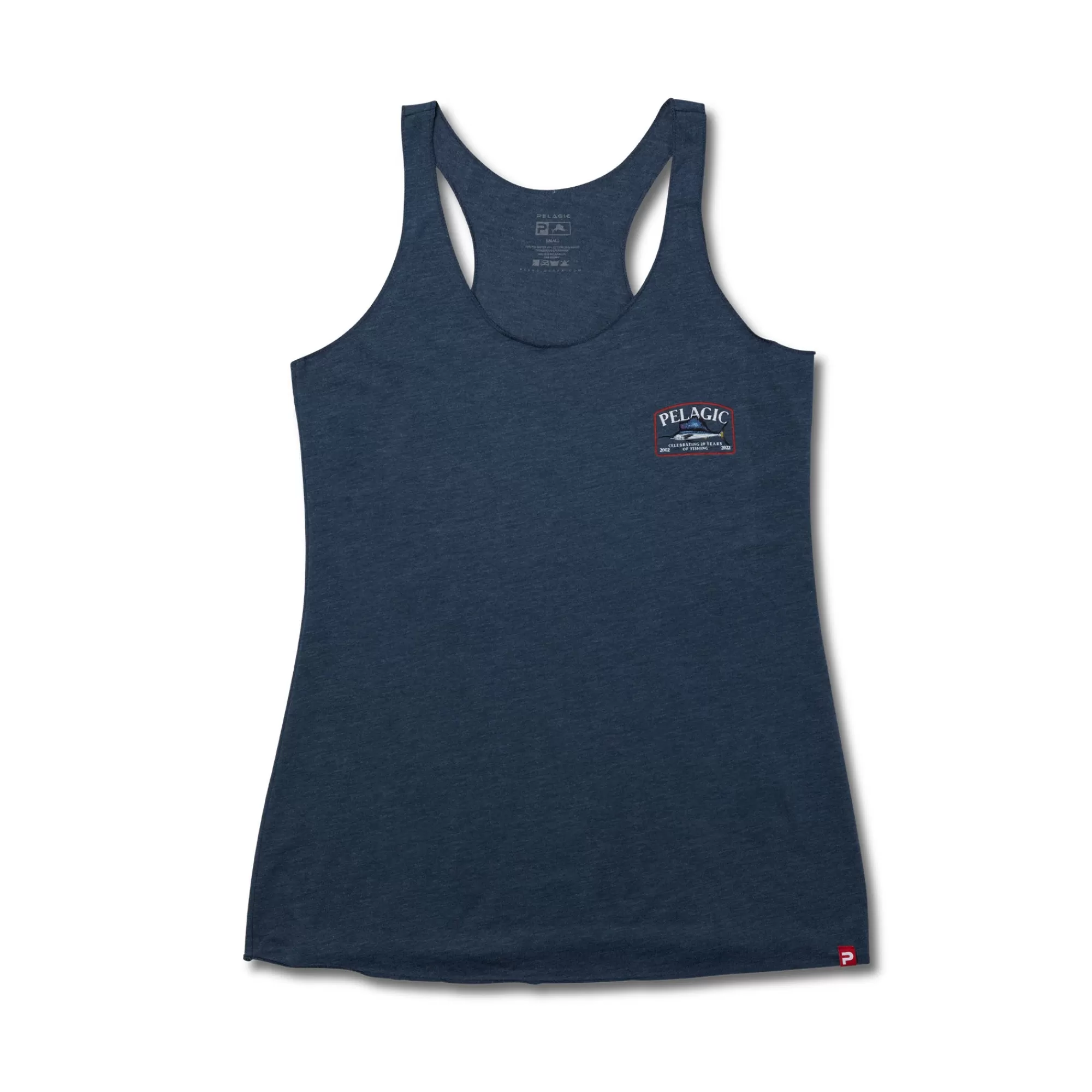 Pelagic T-Shirts & Tank Tops>Ws Game Fish Sailfish Smokey Blue